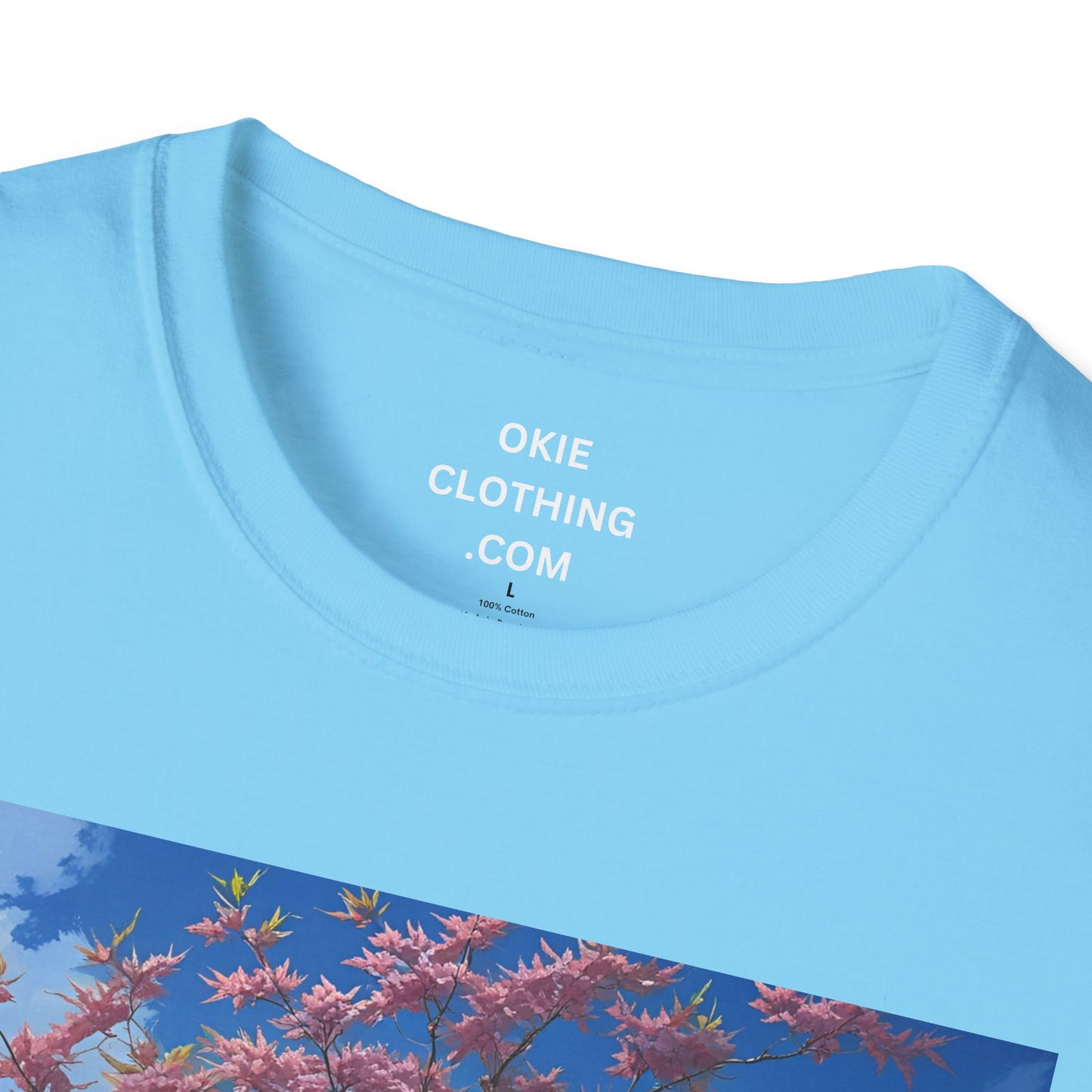 Redbud Tree Unisex T-Shirt - 100% ring-spun US cotton XS - 5XL
