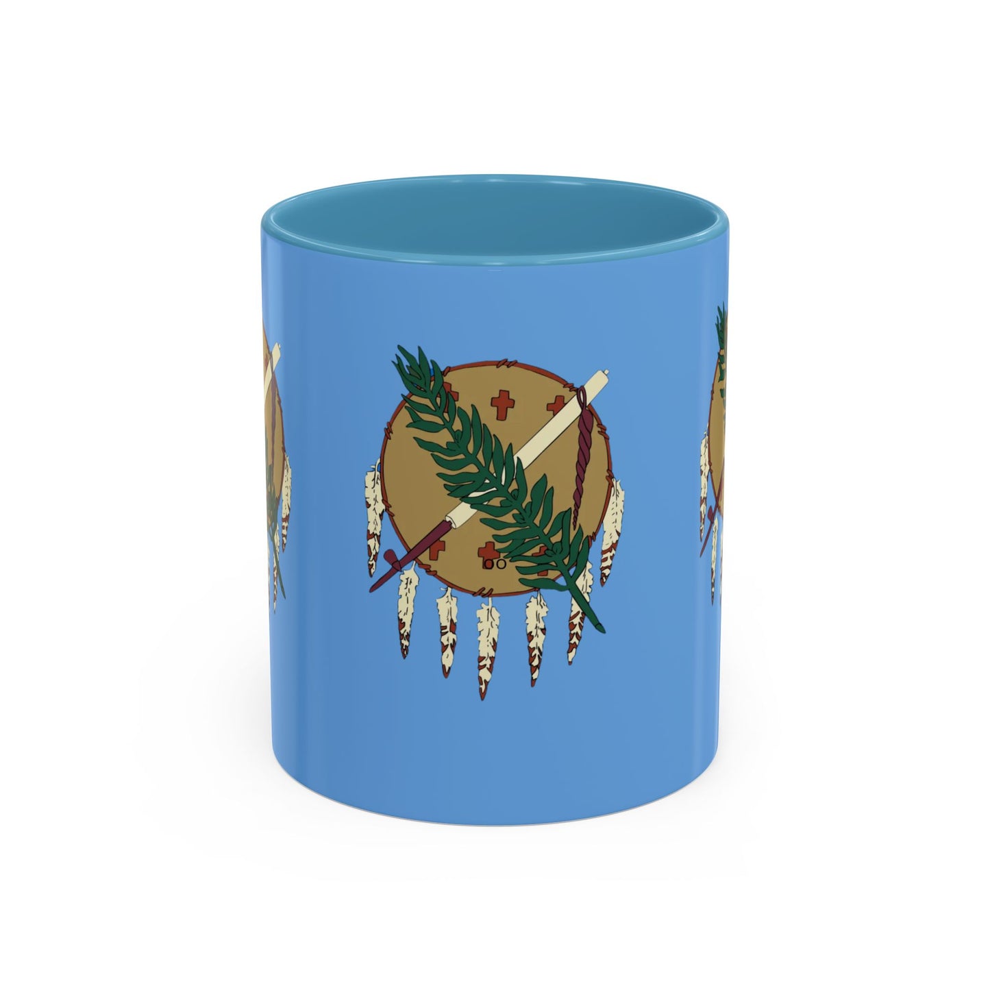 Mug Oklahoma Flag Osage Shield Design Coffee Mug