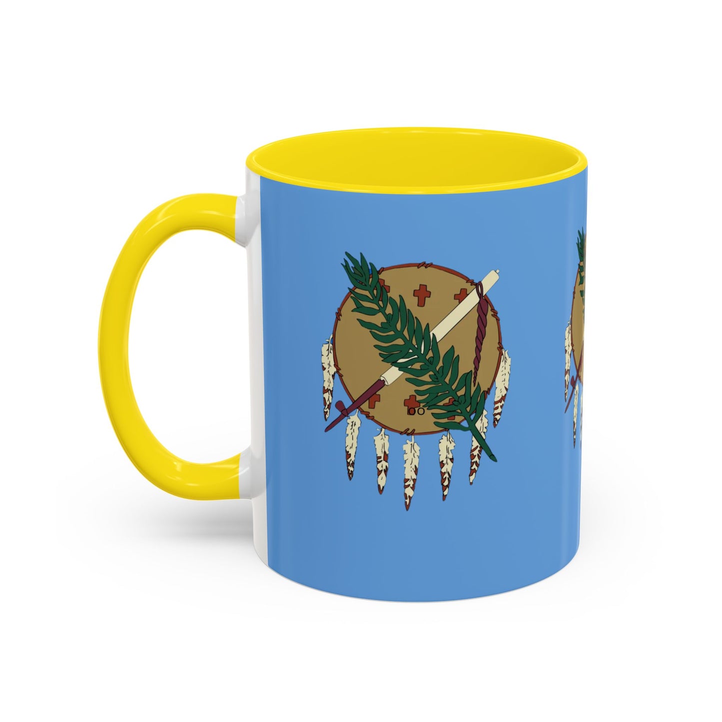 Mug Oklahoma Flag Osage Shield Design Coffee Mug