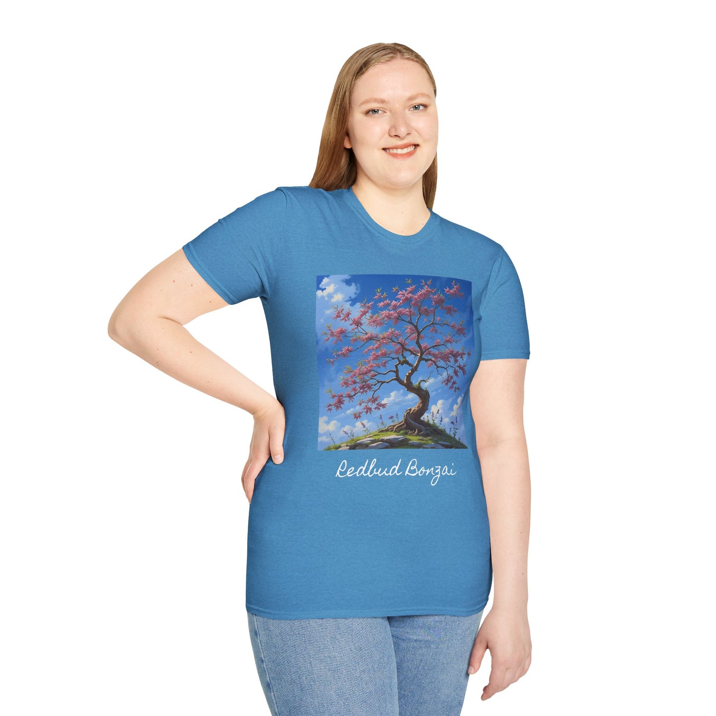 Tranquil Tree T-Shirt, Nature Lover Tee, Gift for Gardeners, Botanical Art Shirt, Relaxed Fit Summer Apparel