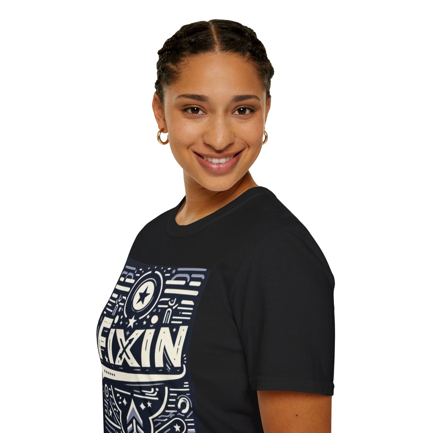Retro Fixin' Unisex Softstyle T-Shirt. 100% ring-spun cotton. XS-5XL