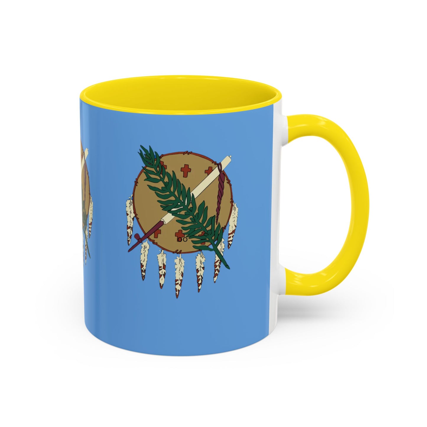 Mug Oklahoma Flag Osage Shield Design Coffee Mug