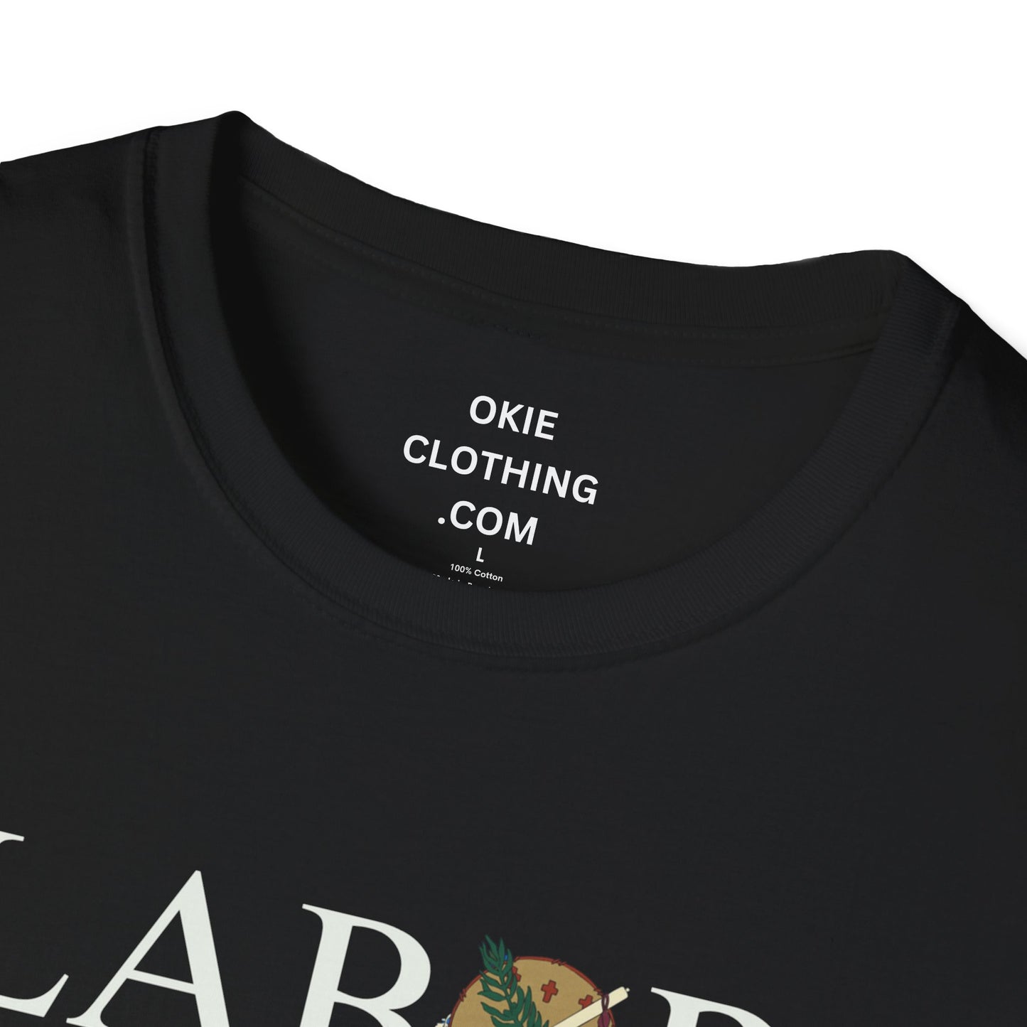 Labor Omnia Vincit. Our True Motto. 100% ring-spun cotton. XS - 5XL