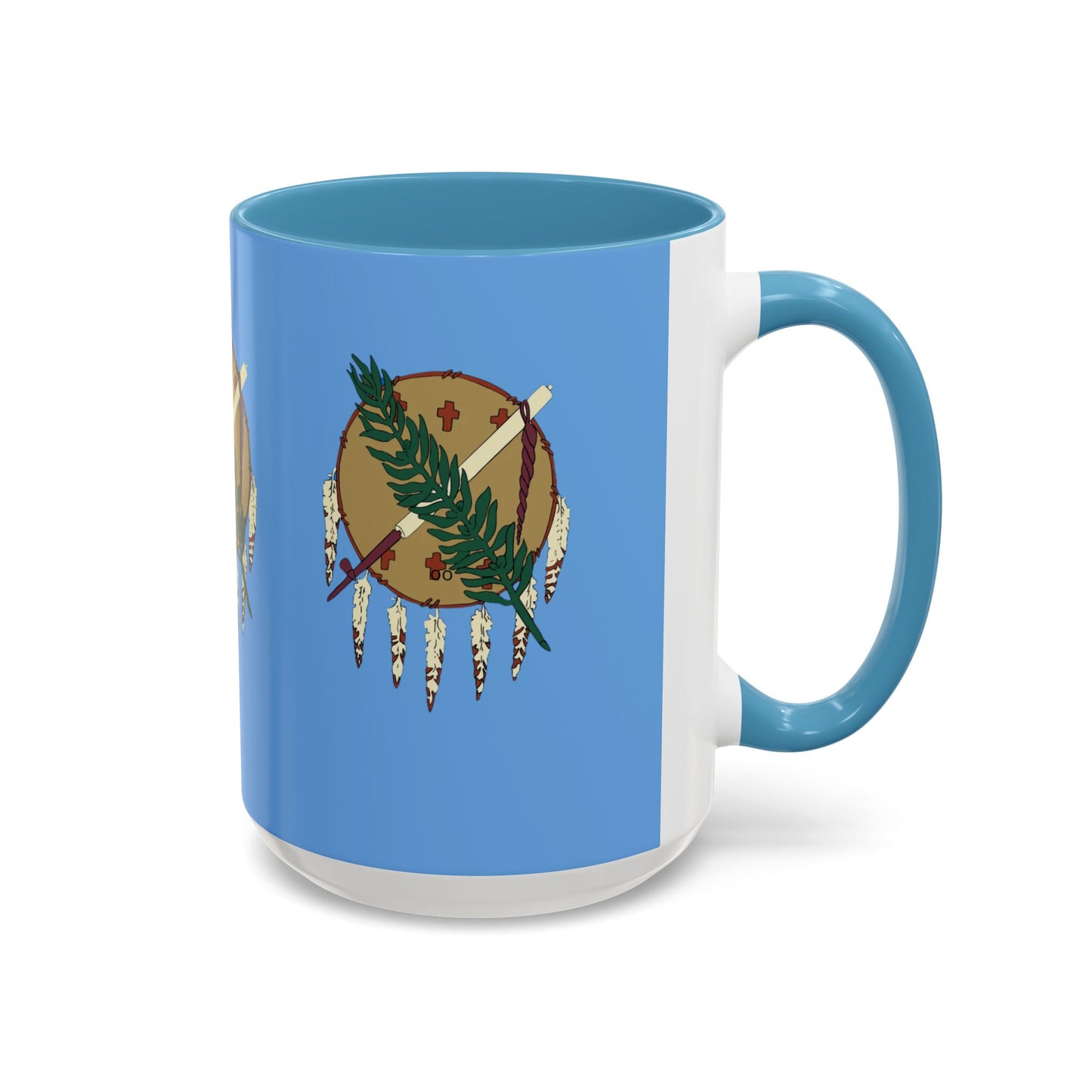 Mug Oklahoma Flag Osage Shield Design Coffee Mug