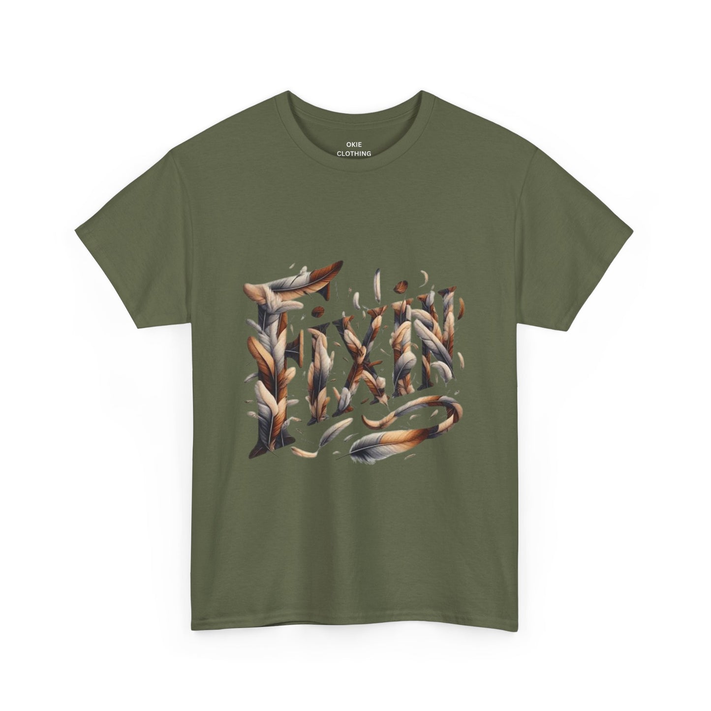 Fixin' Unisex Heavy Cotton Tee Made with 100% US Cotton. S - 5XL