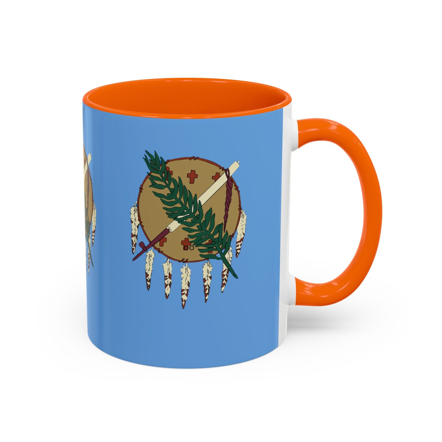 Mug Oklahoma Flag Osage Shield Design Coffee Mug