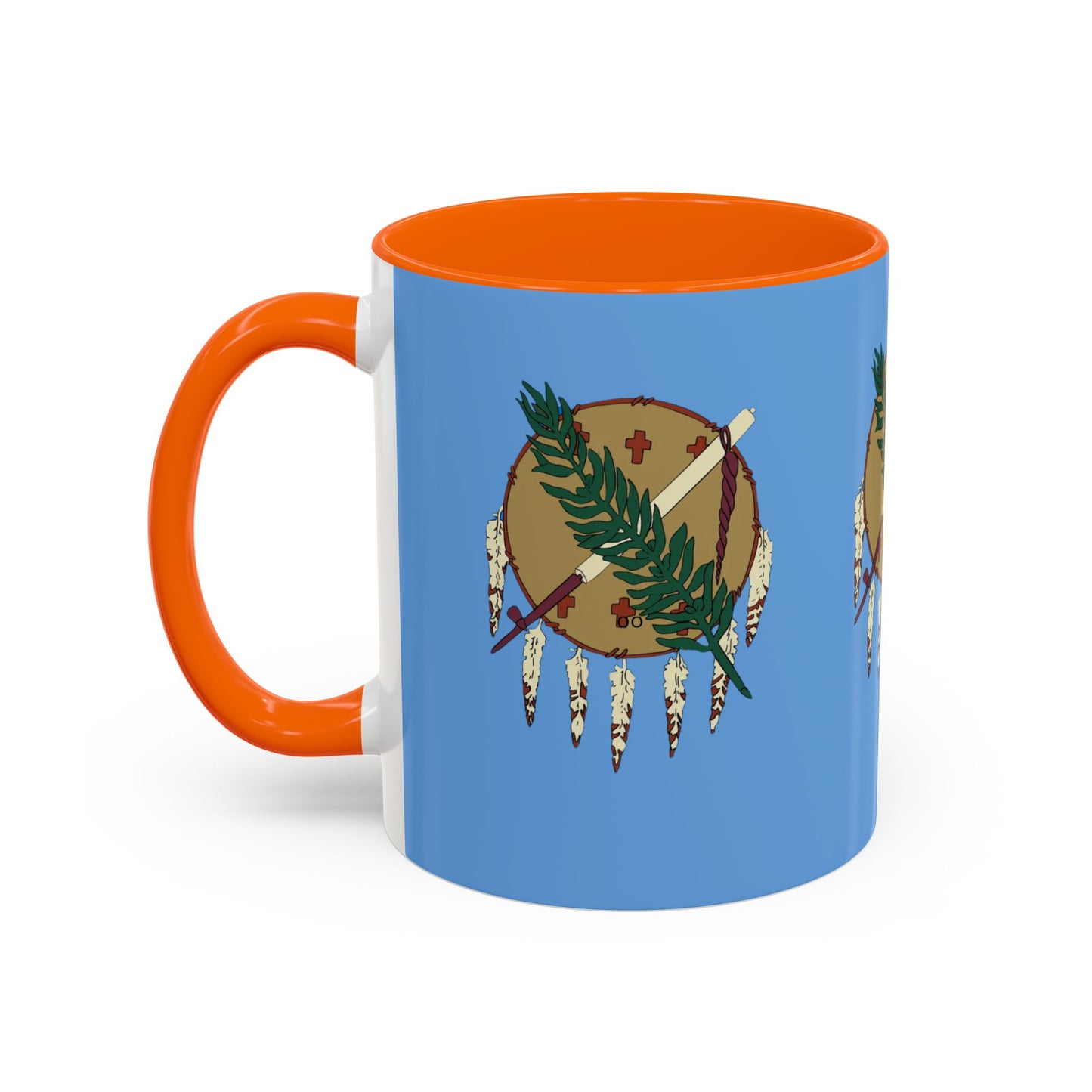 Mug Oklahoma Flag Osage Shield Design Coffee Mug