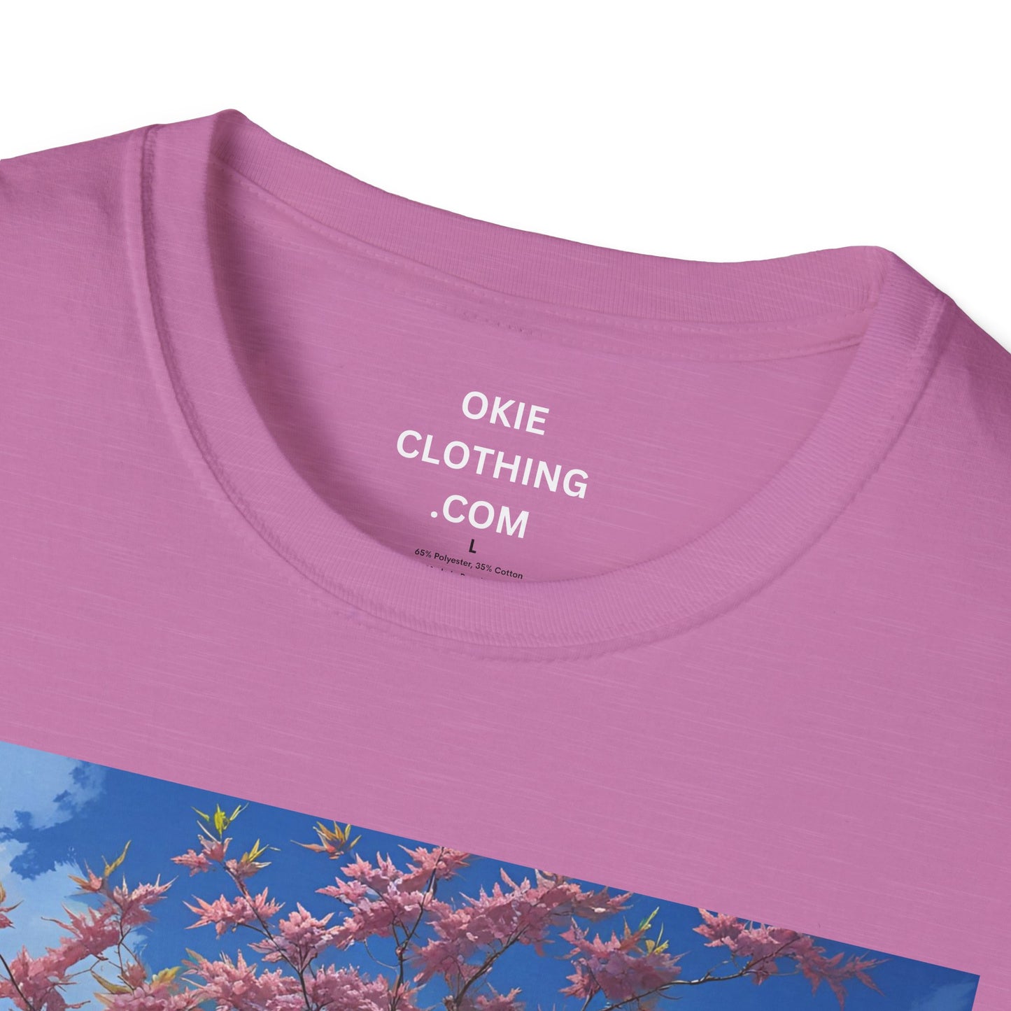 Redbud Tree Unisex T-Shirt - 100% ring-spun US cotton XS - 5XL