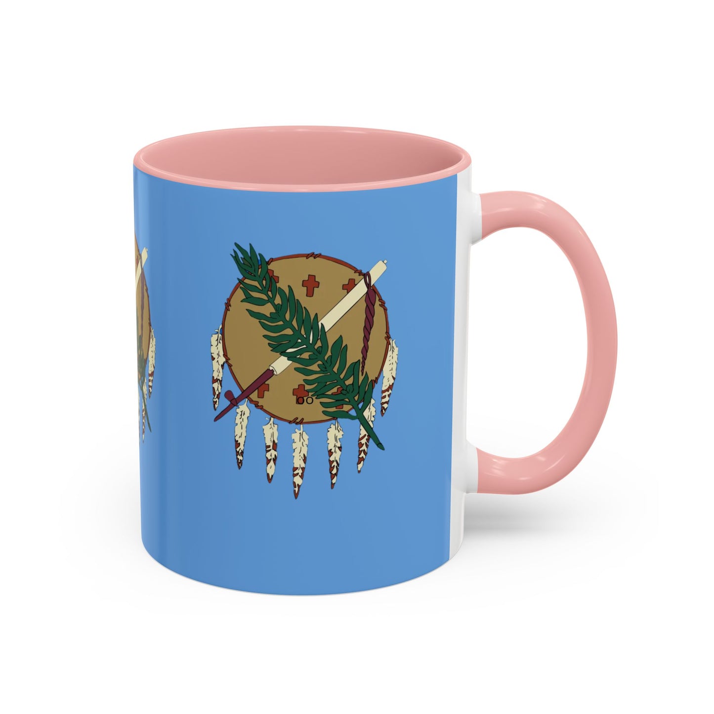 Mug Oklahoma Flag Osage Shield Design Coffee Mug