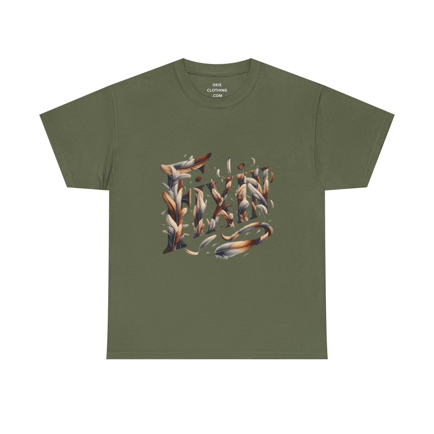 Fixin' Unisex Heavy Cotton Tee Made with 100% US Cotton. S - 5XL