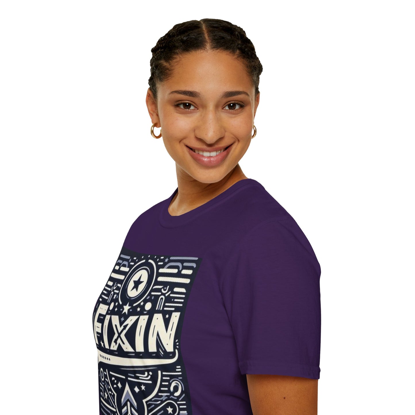 Retro Fixin' Unisex Softstyle T-Shirt. 100% ring-spun cotton. XS-5XL