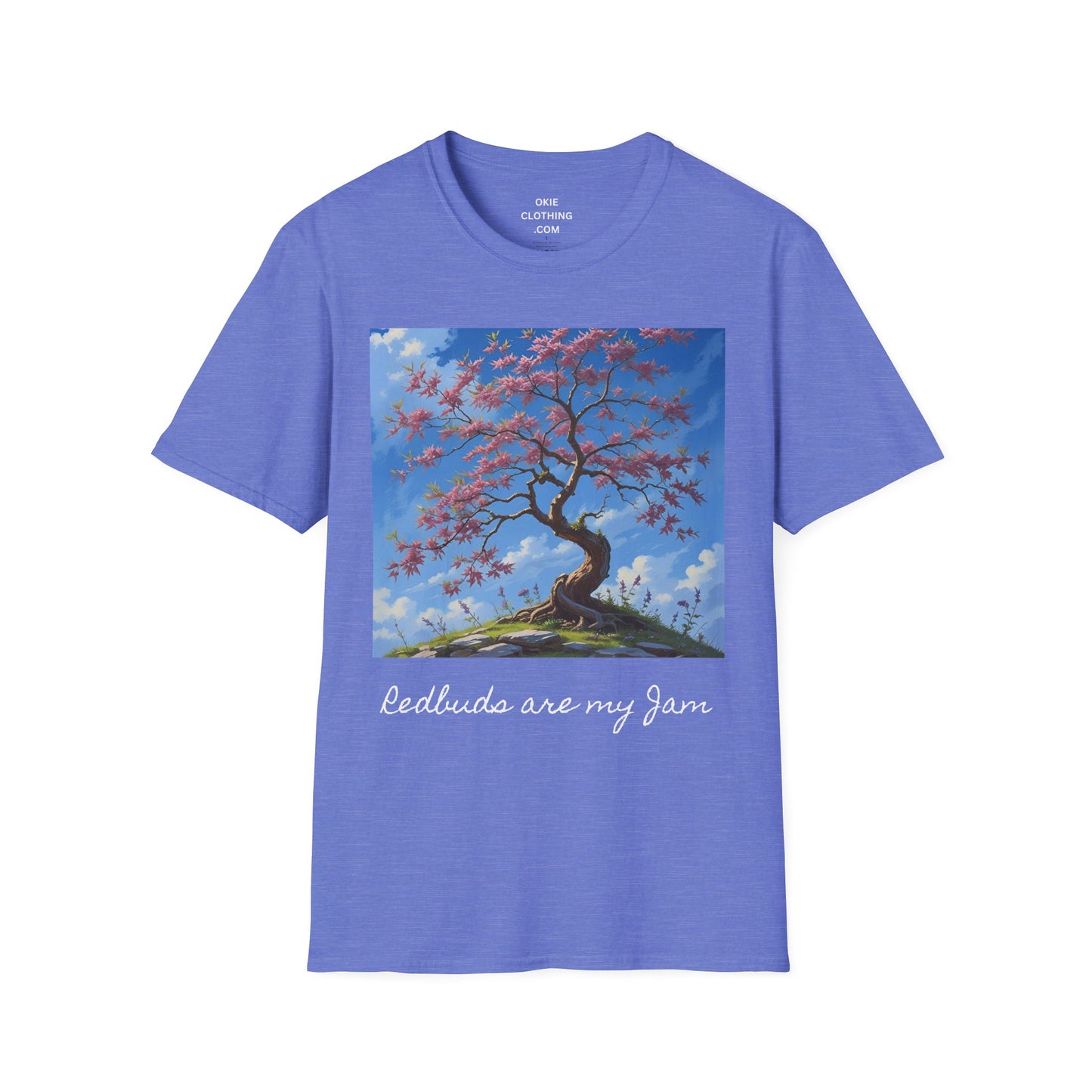 Redbud Tree Unisex T-Shirt - 100% ring-spun US cotton XS - 5XL