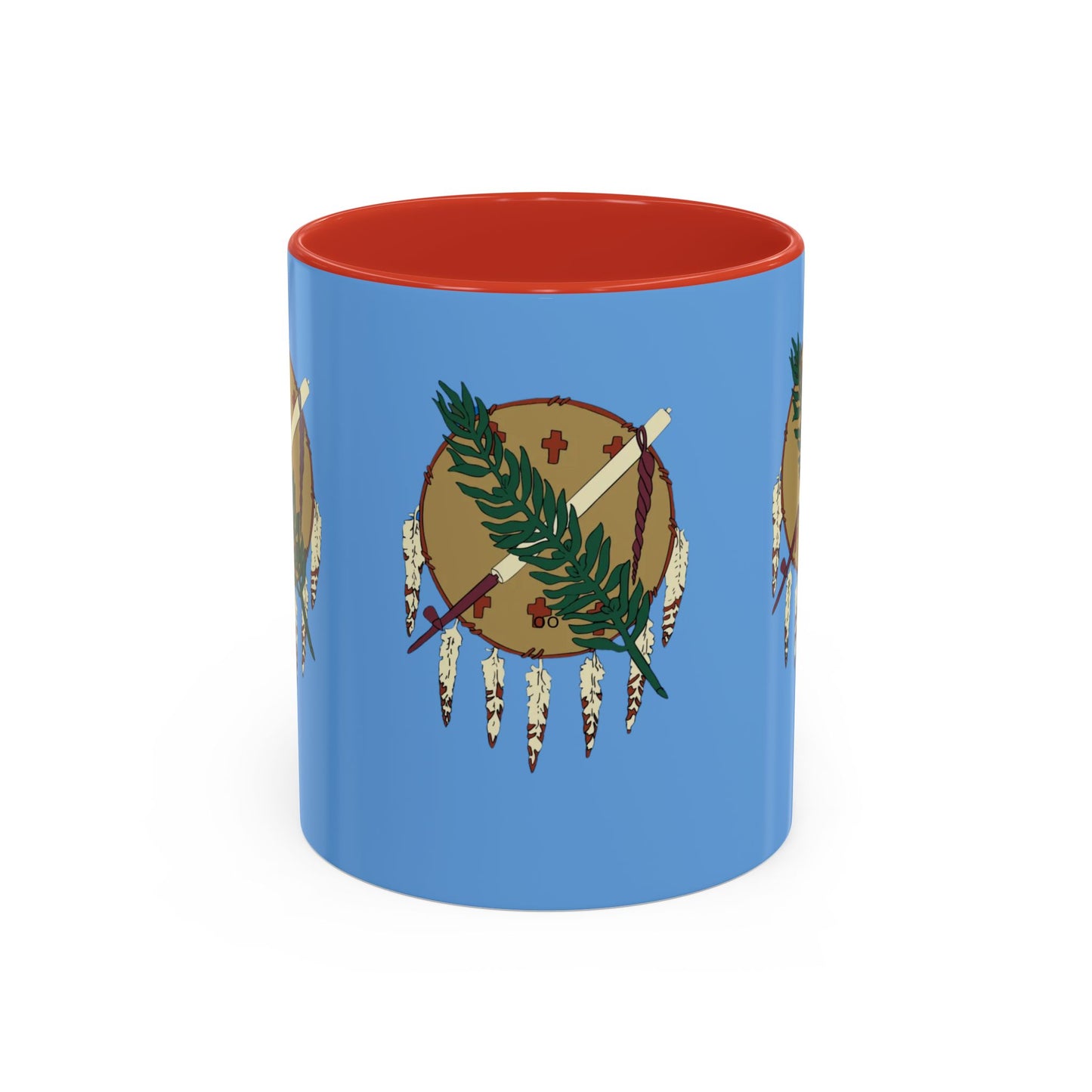 Mug Oklahoma Flag Osage Shield Design Coffee Mug