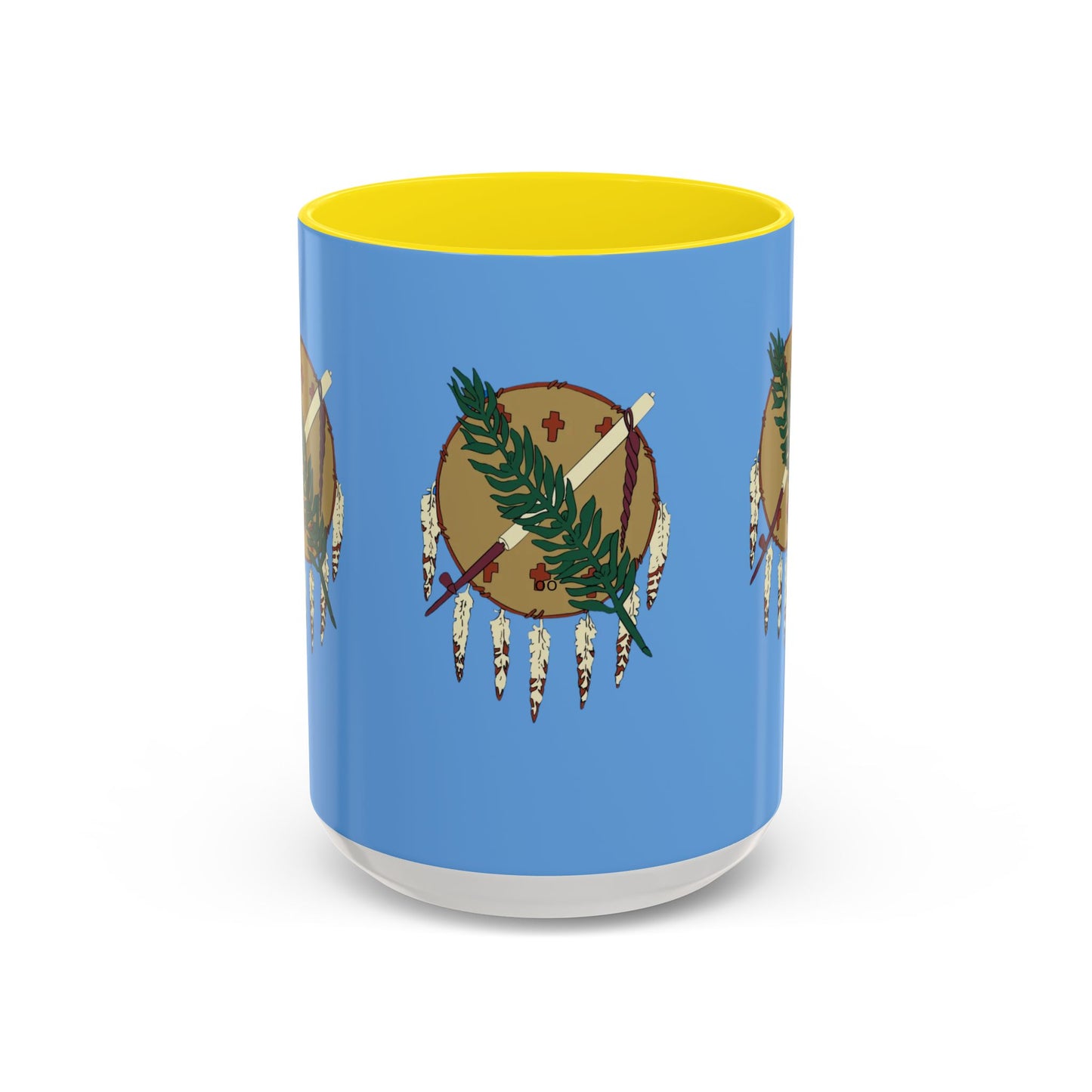 Mug Oklahoma Flag Osage Shield Design Coffee Mug