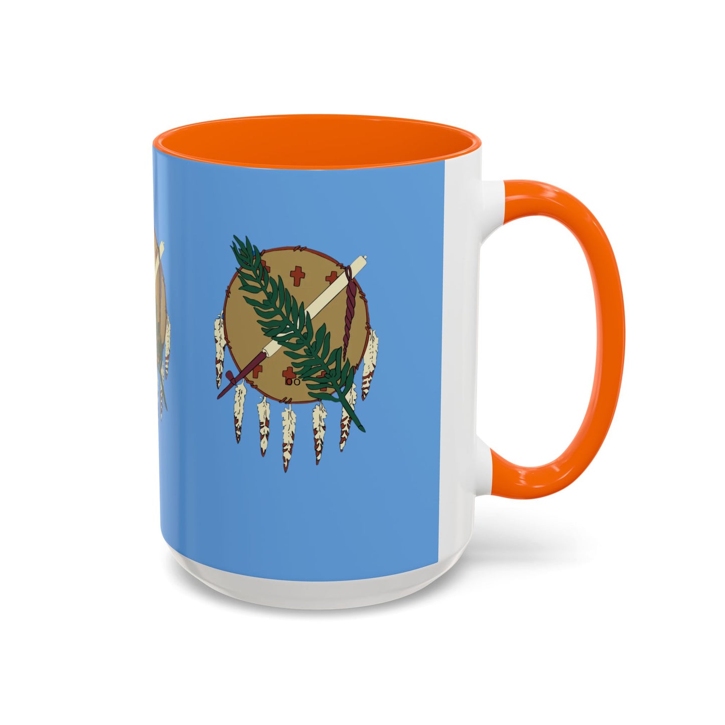Mug Oklahoma Flag Osage Shield Design Coffee Mug