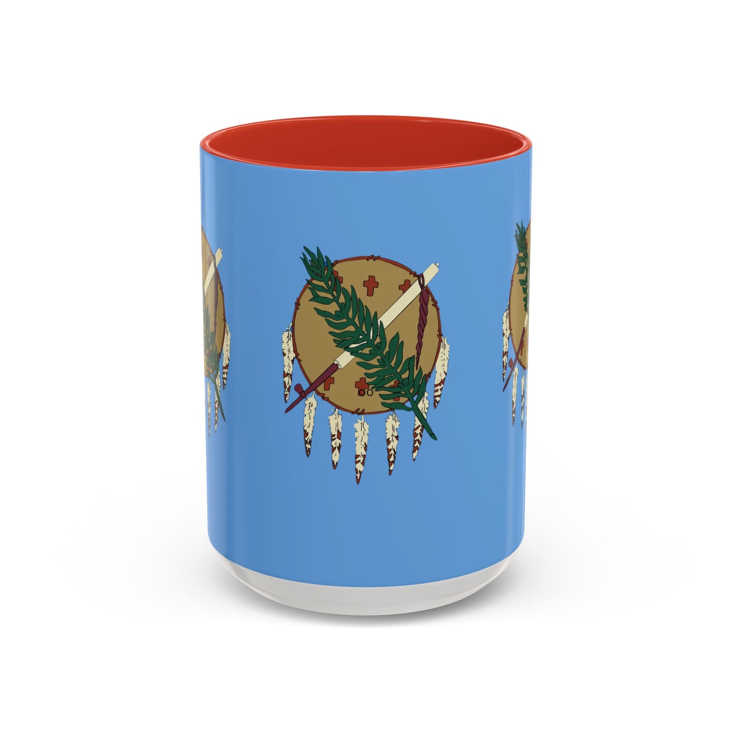 Mug Oklahoma Flag Osage Shield Design Coffee Mug