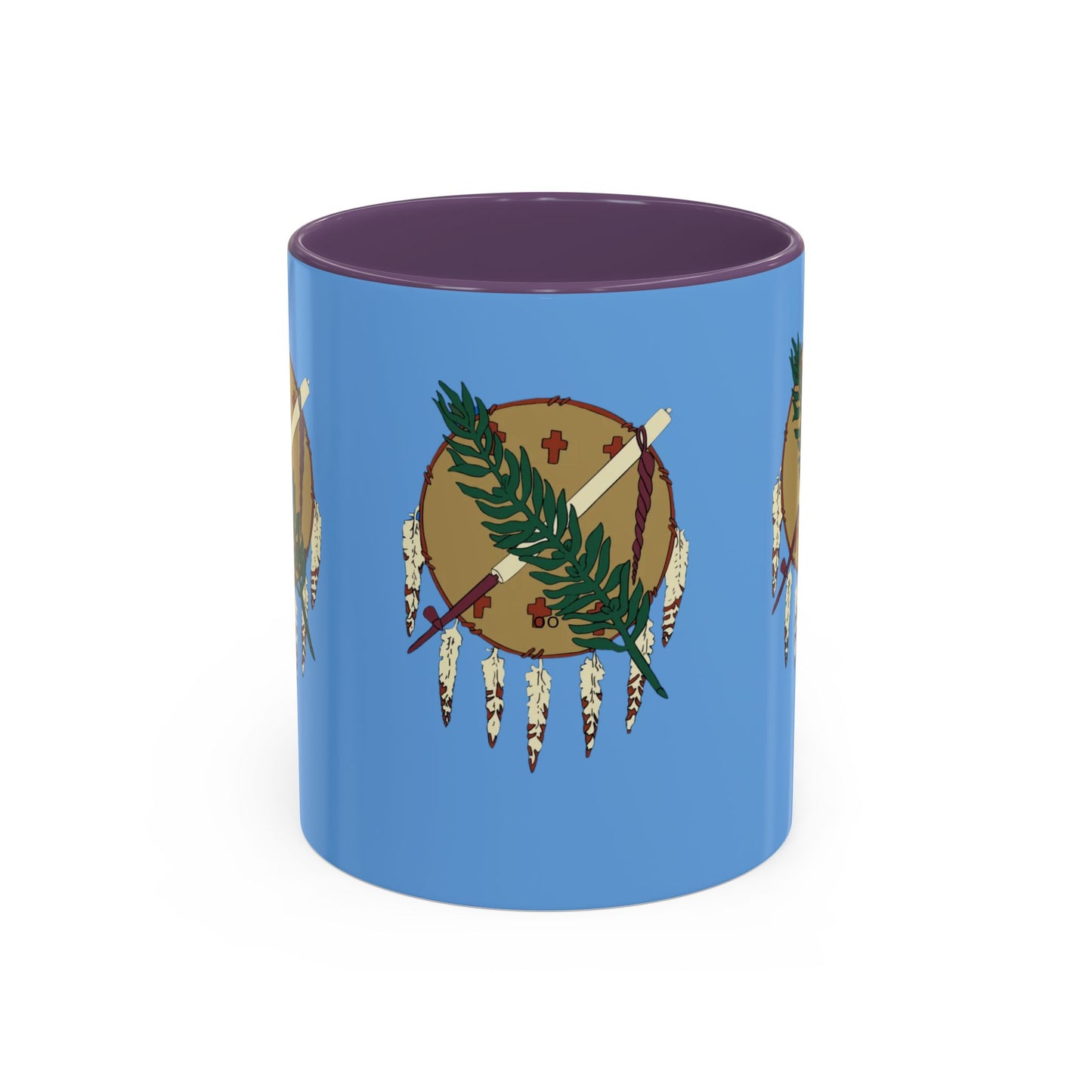 Mug Oklahoma Flag Osage Shield Design Coffee Mug