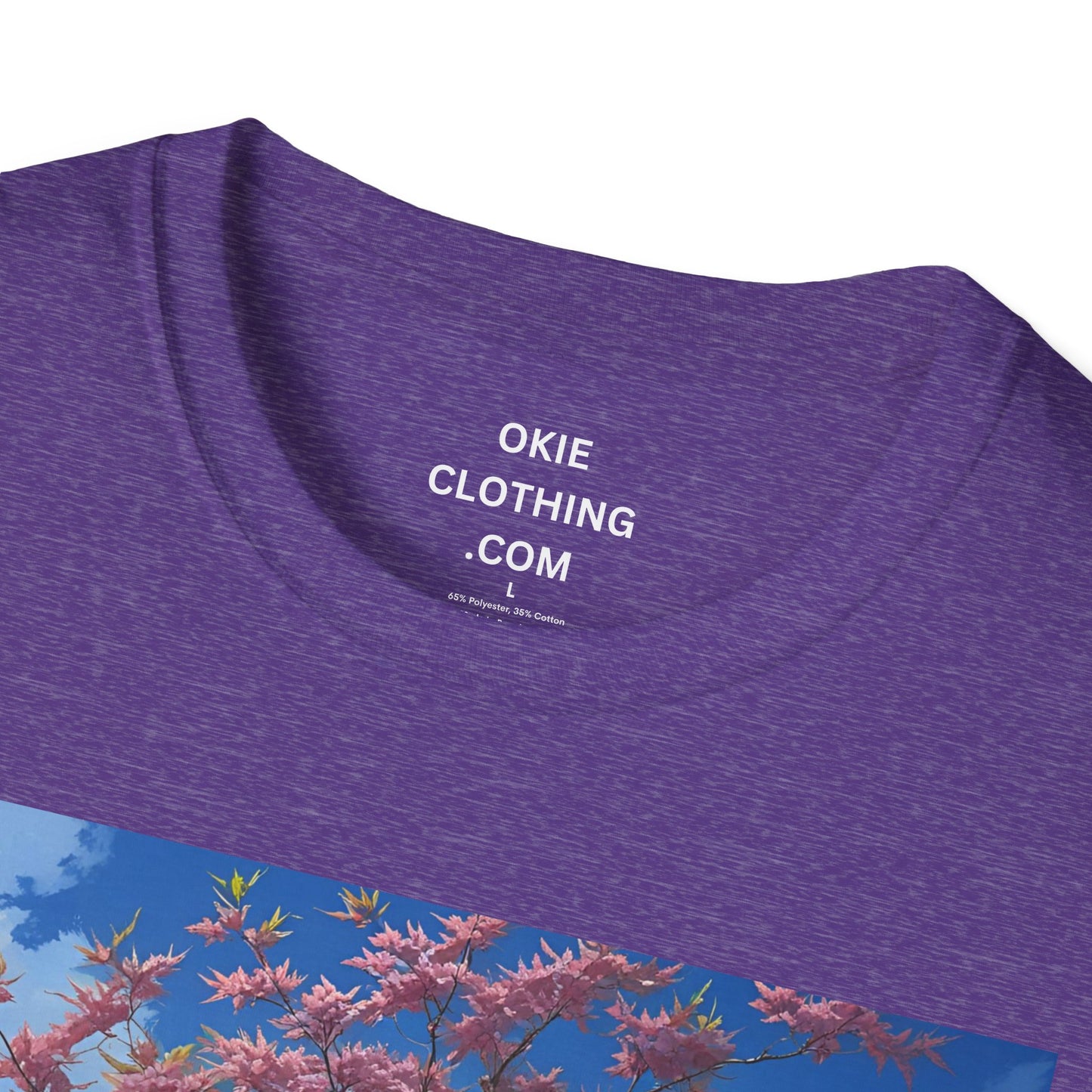 Redbud Tree Unisex T-Shirt - 100% ring-spun US cotton XS - 5XL