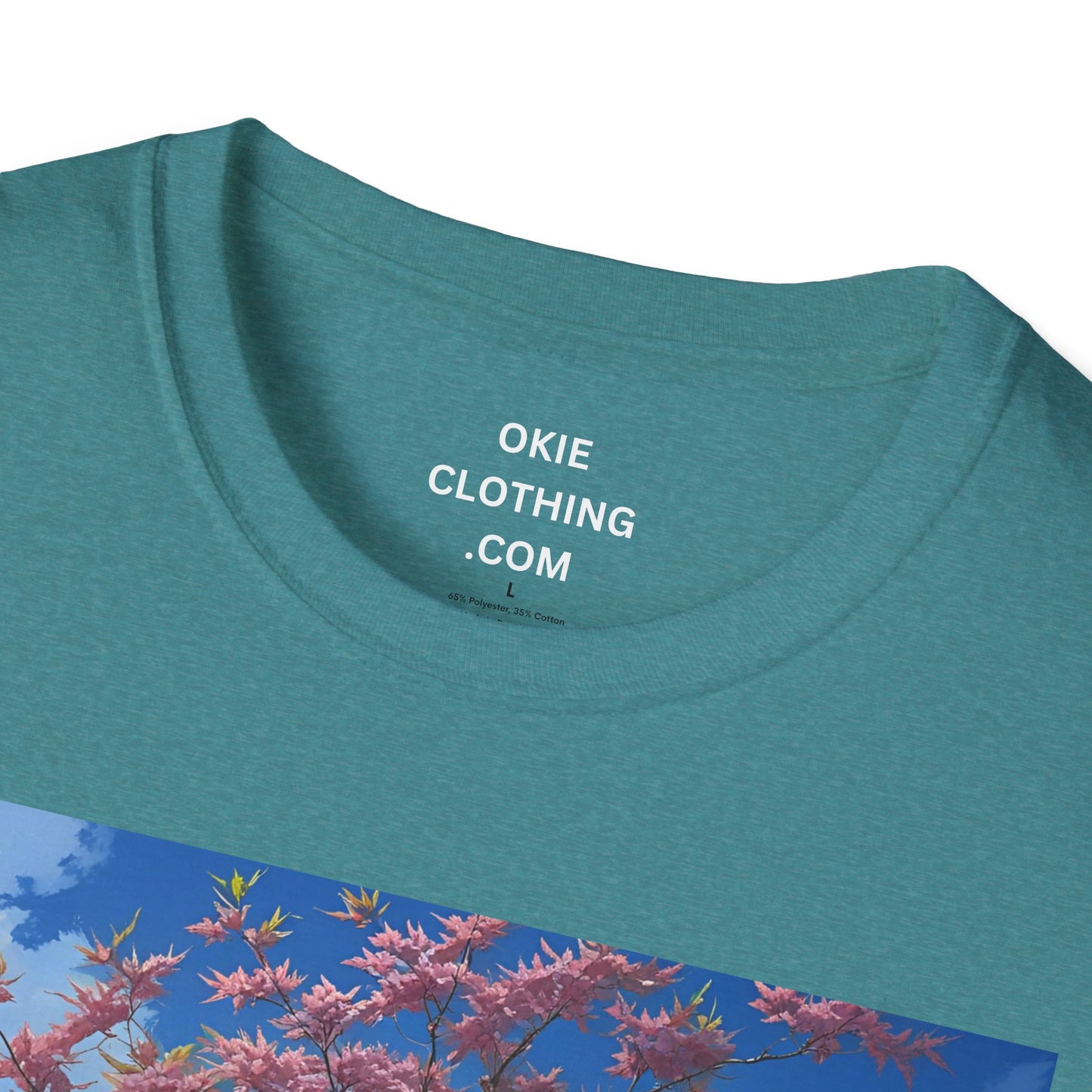 Redbud Tree Unisex T-Shirt - 100% ring-spun US cotton XS - 5XL