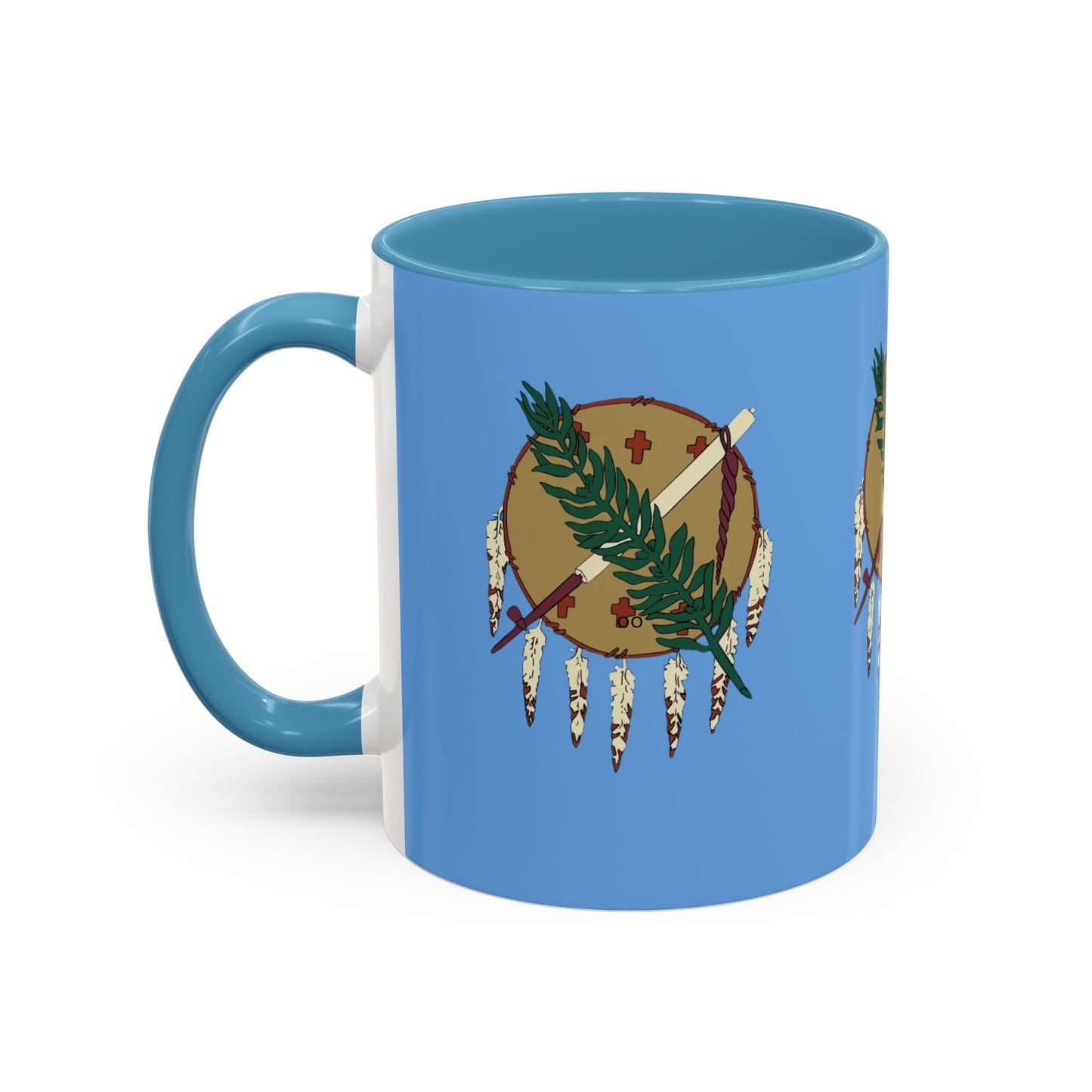 Mug Oklahoma Flag Osage Shield Design Coffee Mug