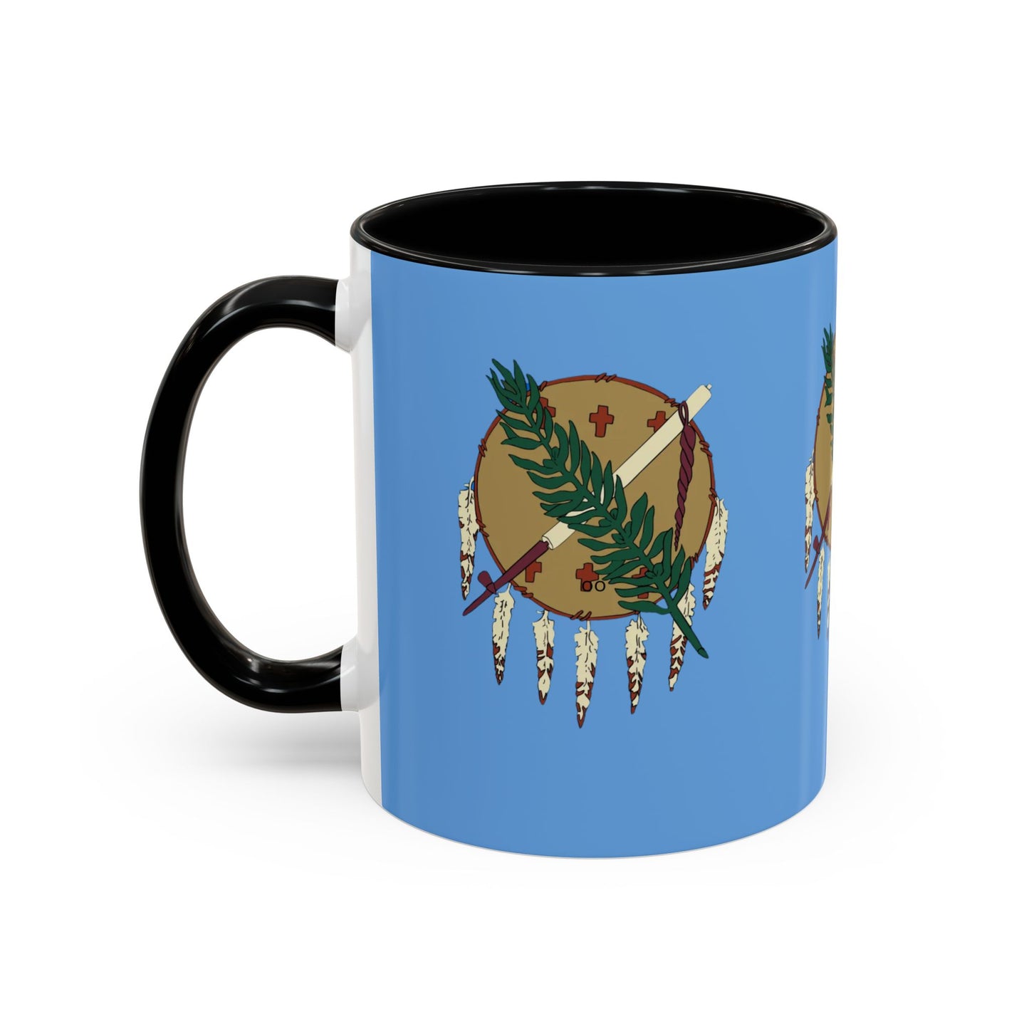 Mug Oklahoma Flag Osage Shield Design Coffee Mug