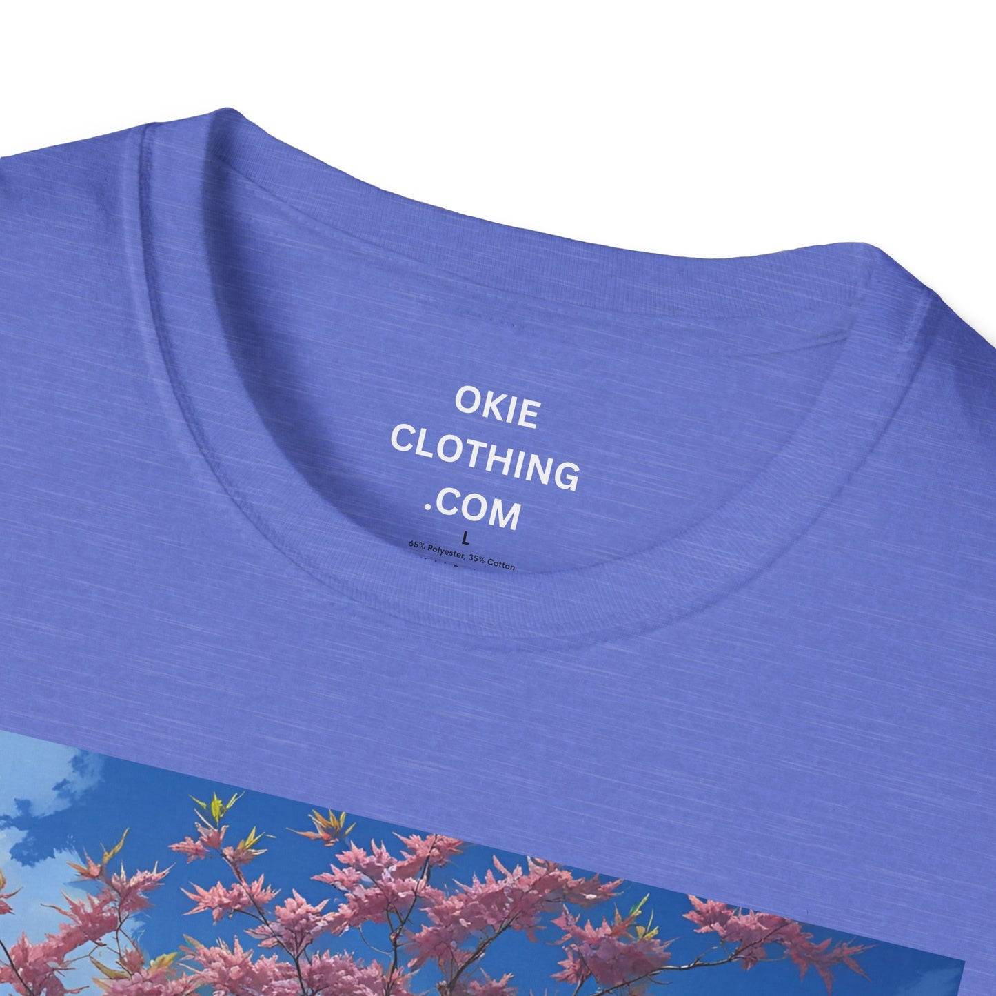 Redbud Tree Unisex T-Shirt - 100% ring-spun US cotton XS - 5XL