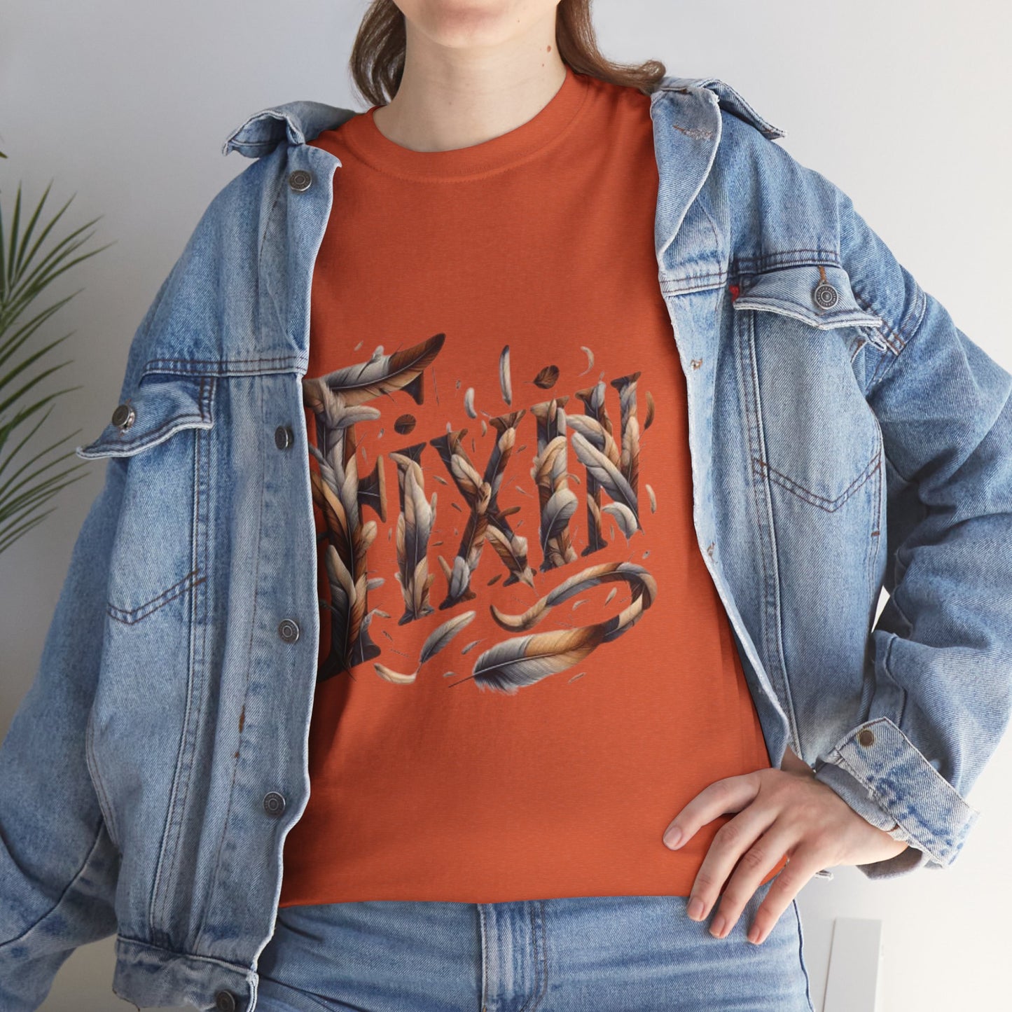 Fixin' Unisex Heavy Cotton Tee Made with 100% US Cotton. S - 5XL