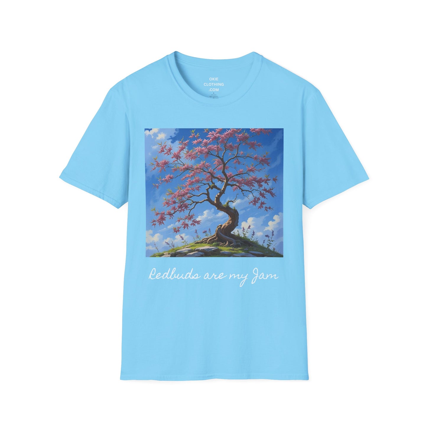 Redbud Tree Unisex T-Shirt - 100% ring-spun US cotton XS - 5XL