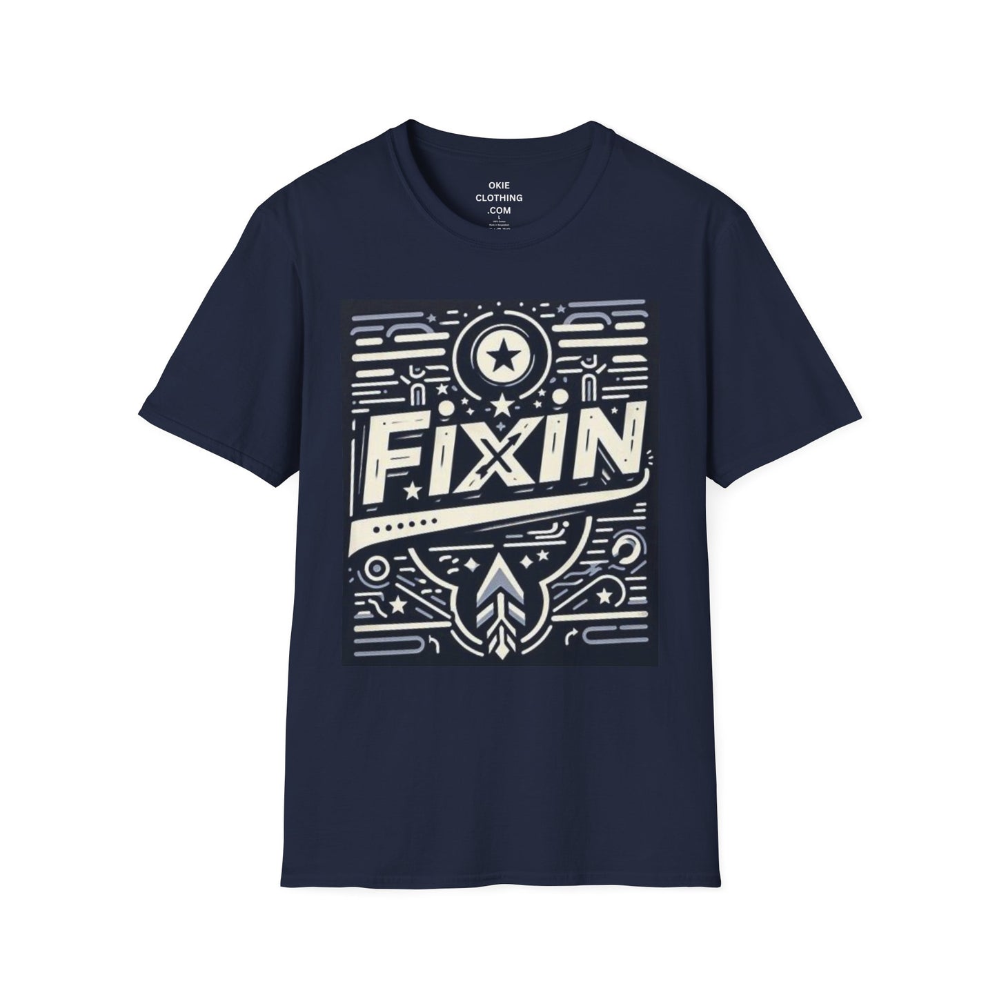 Retro Fixin' Unisex Softstyle T-Shirt. 100% ring-spun cotton. XS-5XL