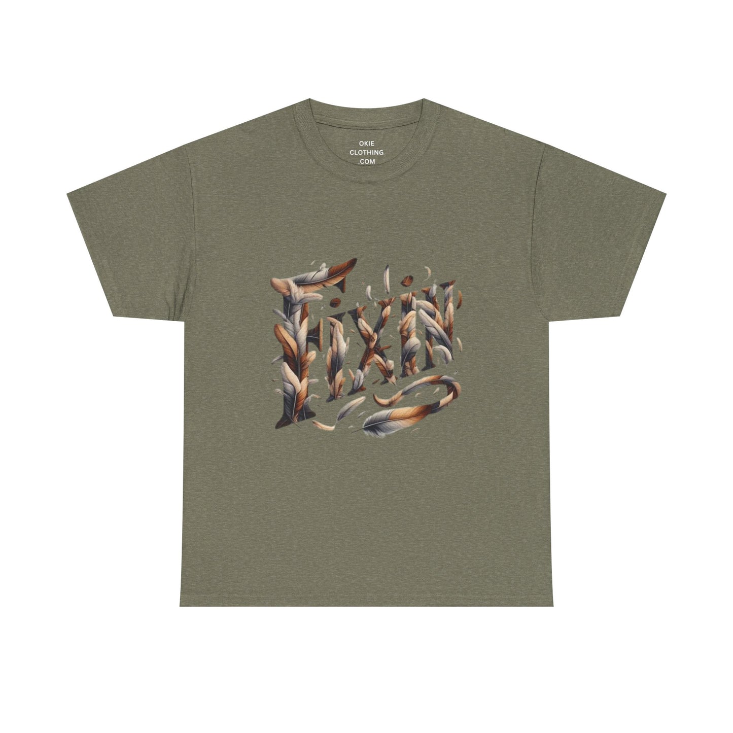 Fixin' Unisex Heavy Cotton Tee Made with 100% US Cotton. S - 5XL