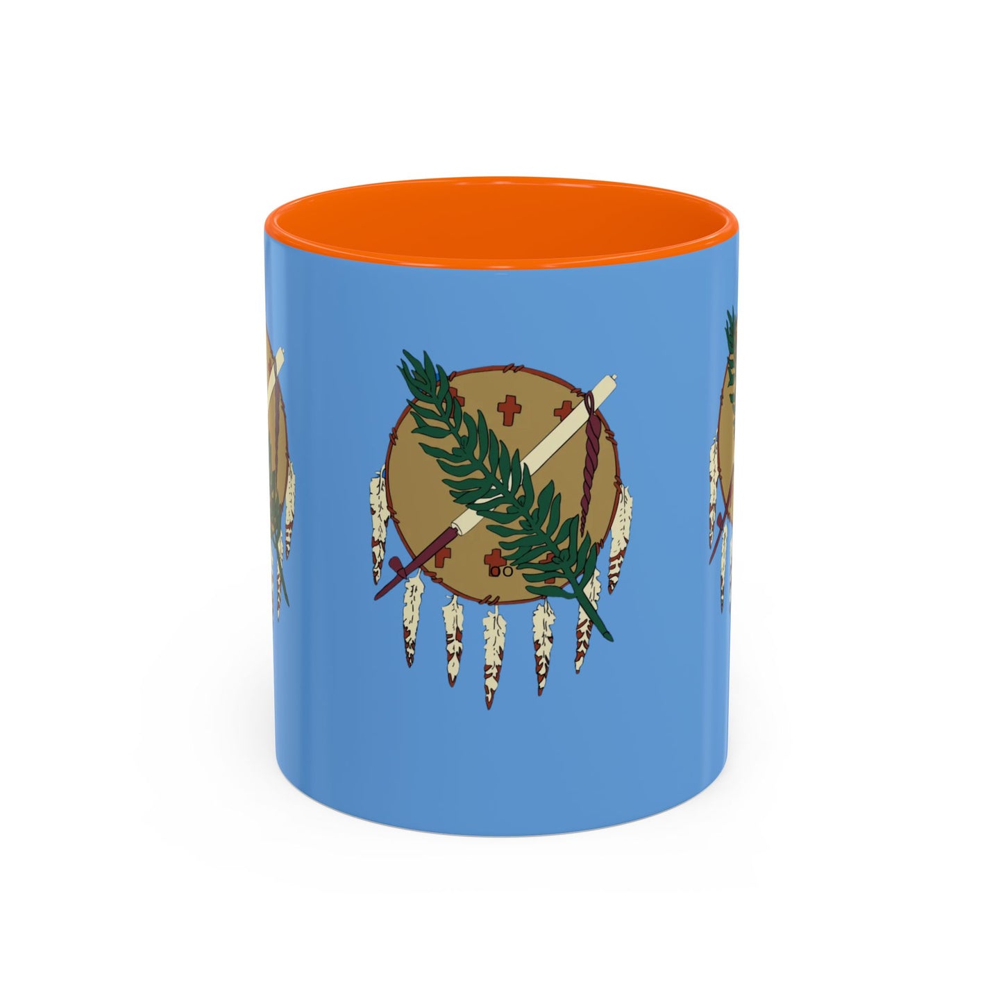 Mug Oklahoma Flag Osage Shield Design Coffee Mug