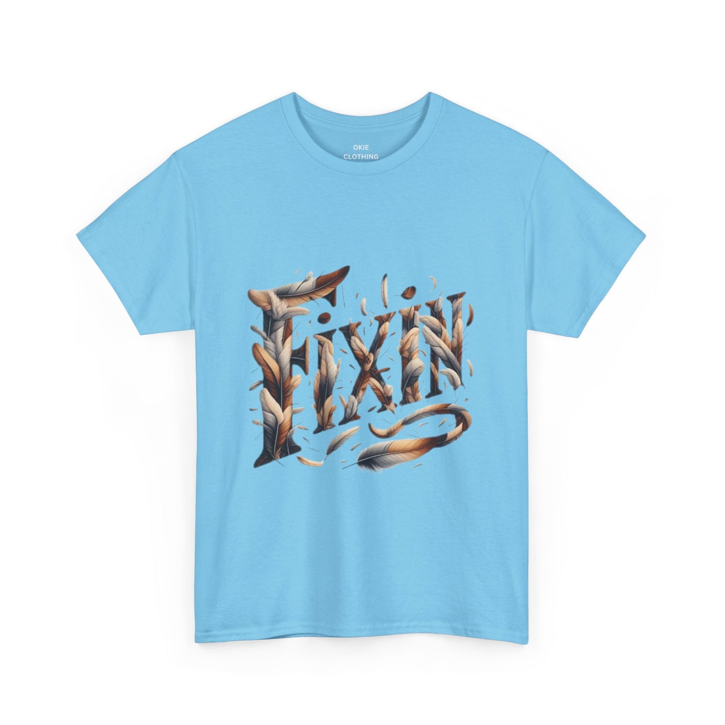 Fixin' Unisex Heavy Cotton Tee Made with 100% US Cotton. S - 5XL