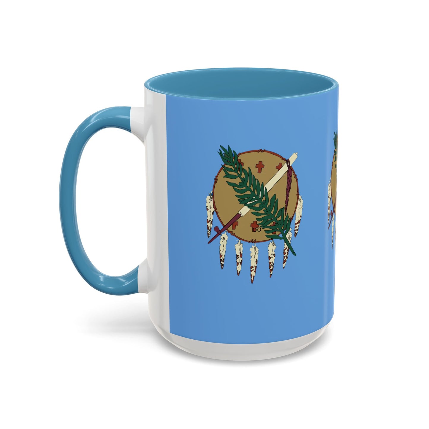 Mug Oklahoma Flag Osage Shield Design Coffee Mug