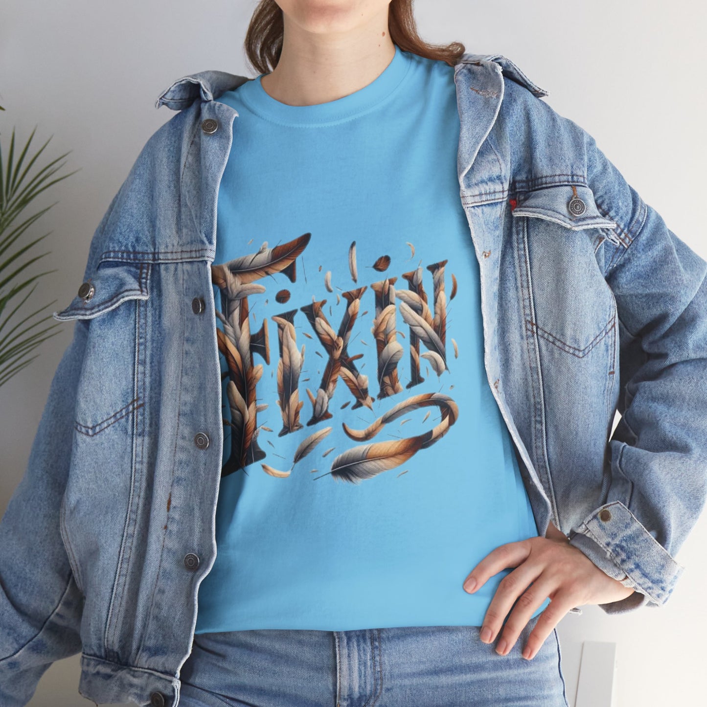 Fixin' Unisex Heavy Cotton Tee Made with 100% US Cotton. S - 5XL
