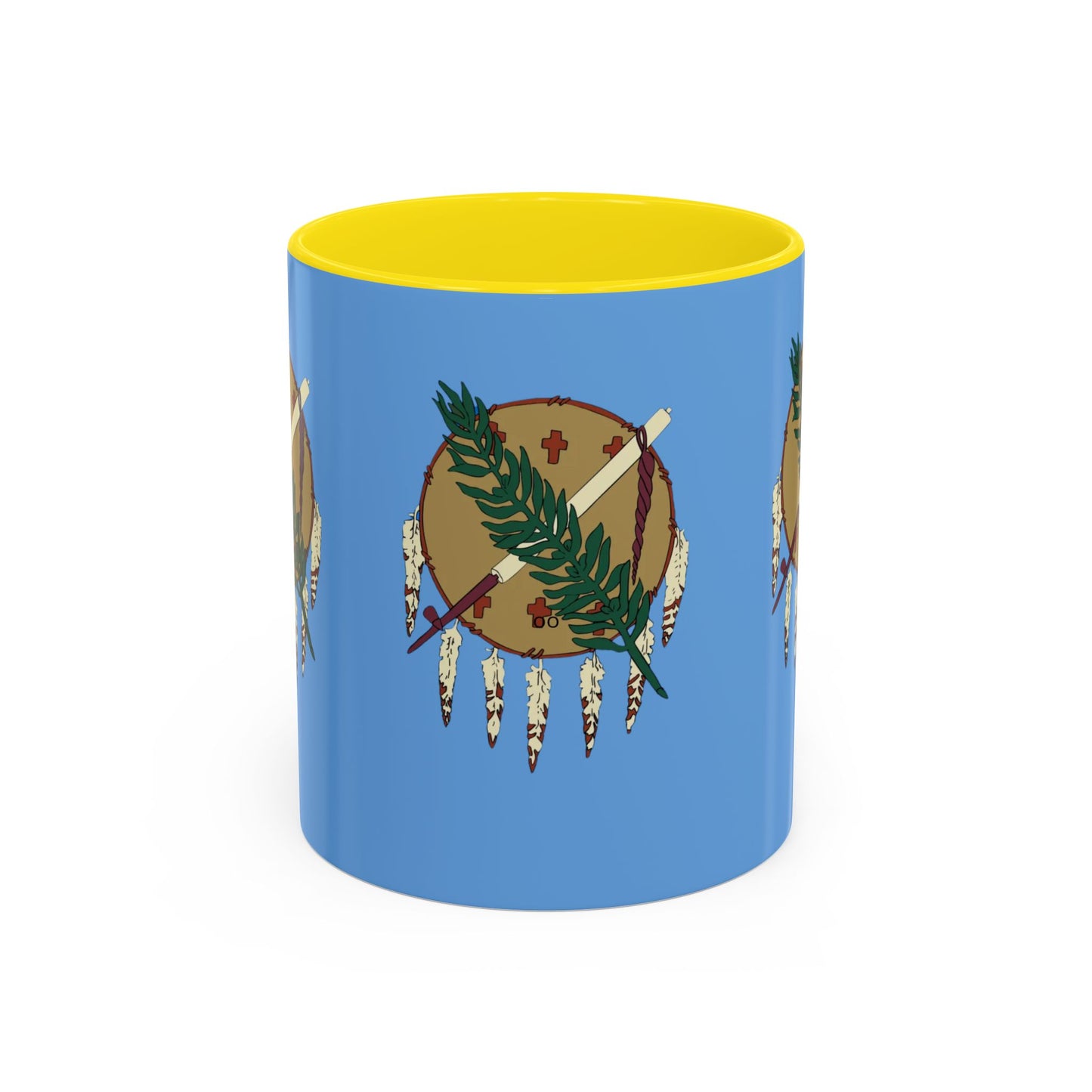 Mug Oklahoma Flag Osage Shield Design Coffee Mug