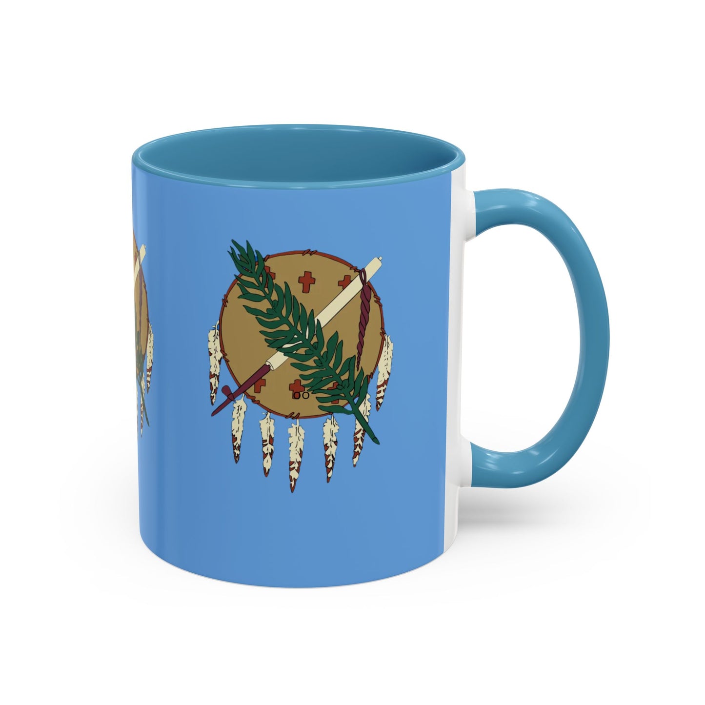 Mug Oklahoma Flag Osage Shield Design Coffee Mug
