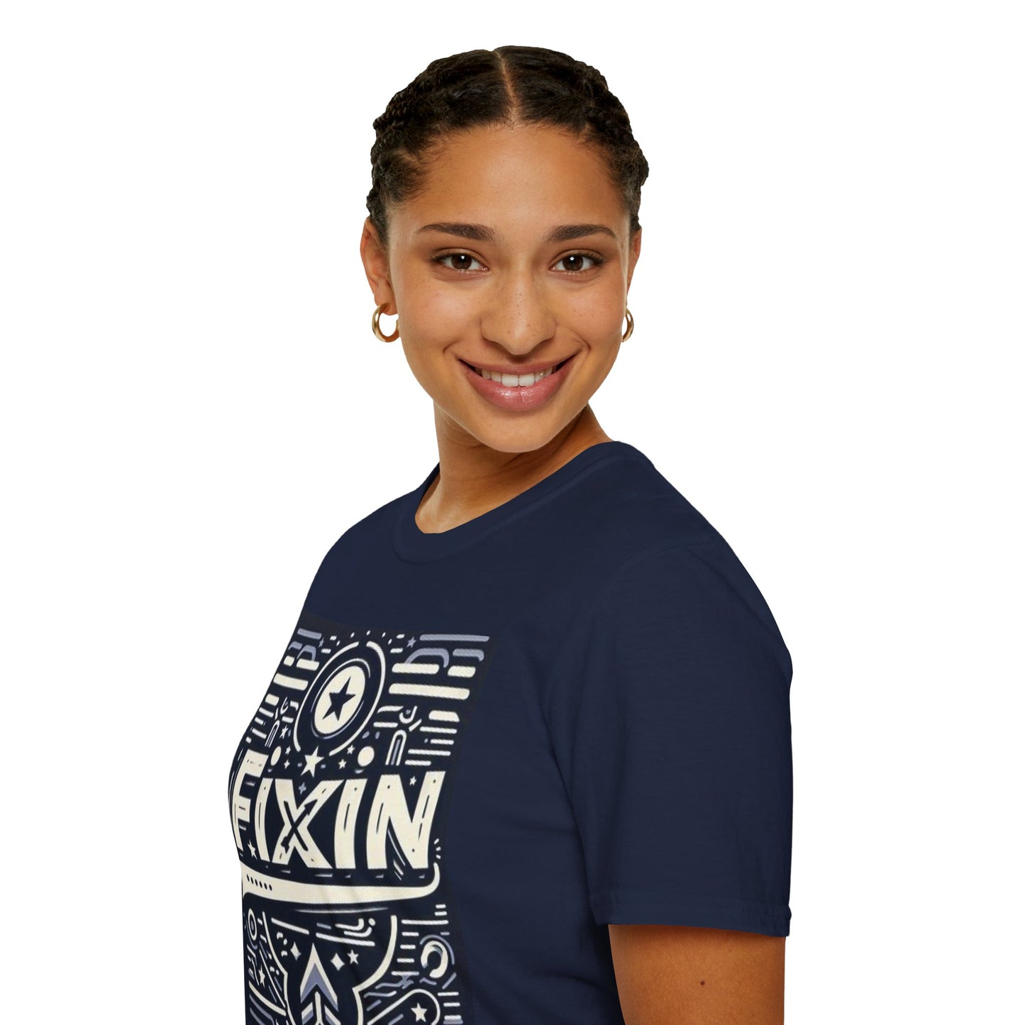 Retro Fixin' Unisex Softstyle T-Shirt. 100% ring-spun cotton. XS-5XL