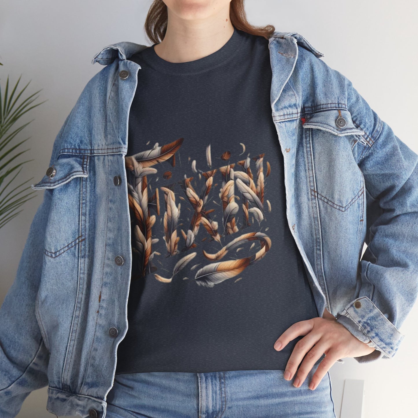 Fixin' Unisex Heavy Cotton Tee Made with 100% US Cotton. S - 5XL