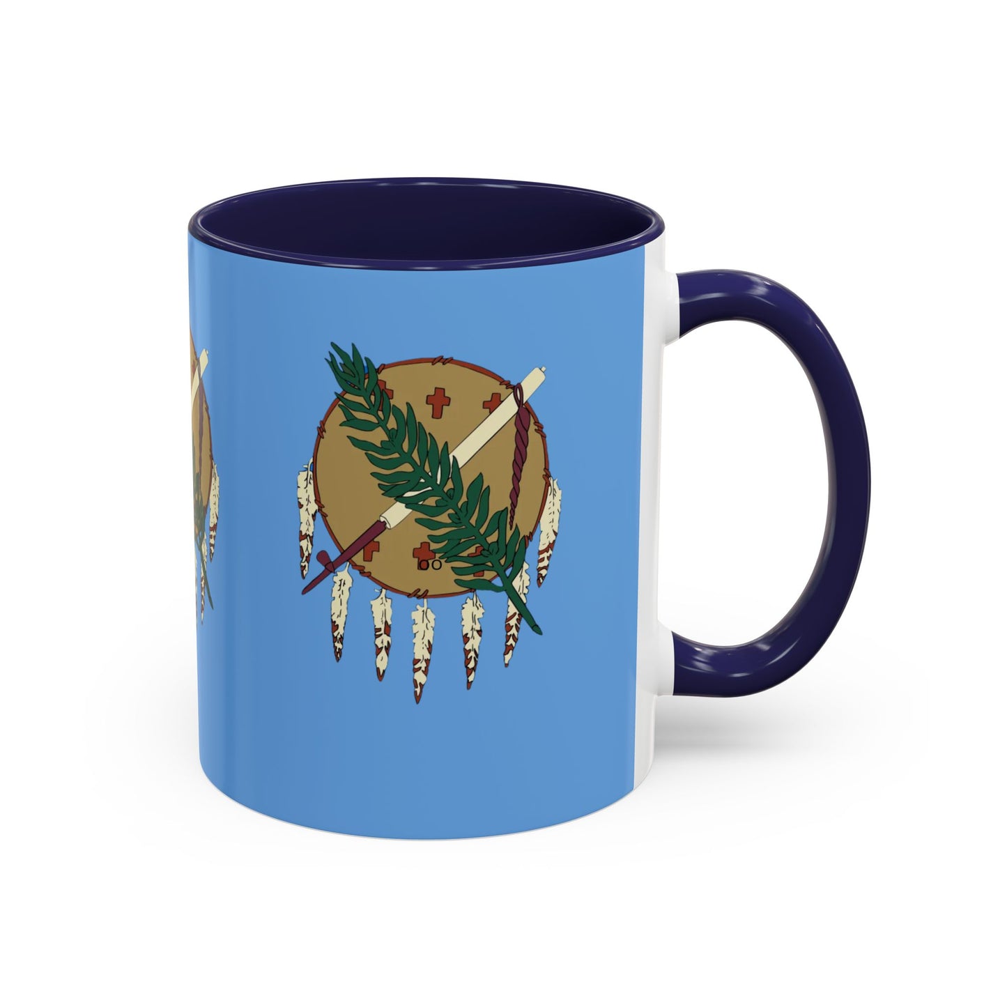 Mug Oklahoma Flag Osage Shield Design Coffee Mug