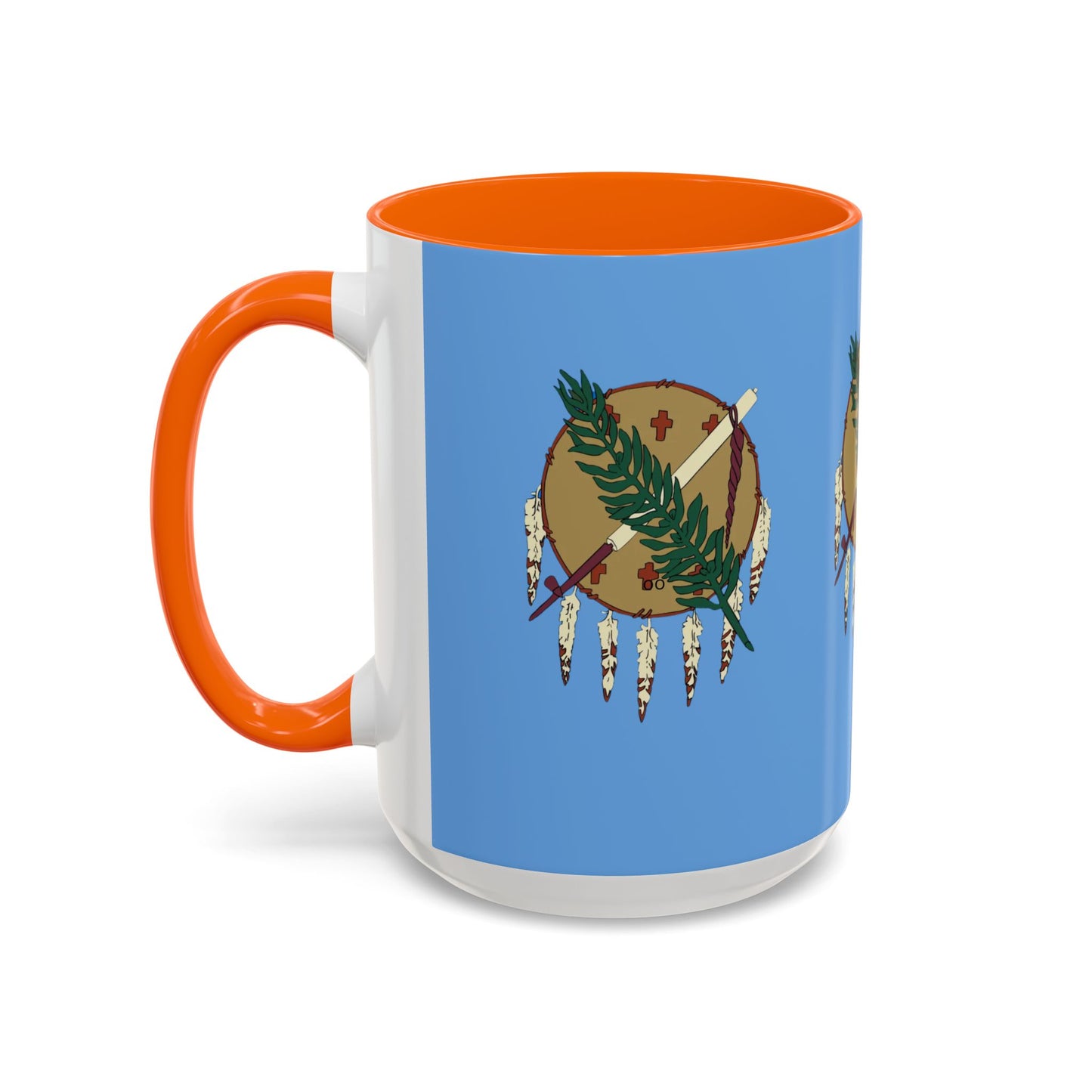 Mug Oklahoma Flag Osage Shield Design Coffee Mug
