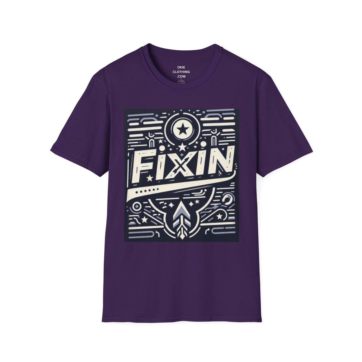 Retro Fixin' Unisex Softstyle T-Shirt. 100% ring-spun cotton. XS-5XL