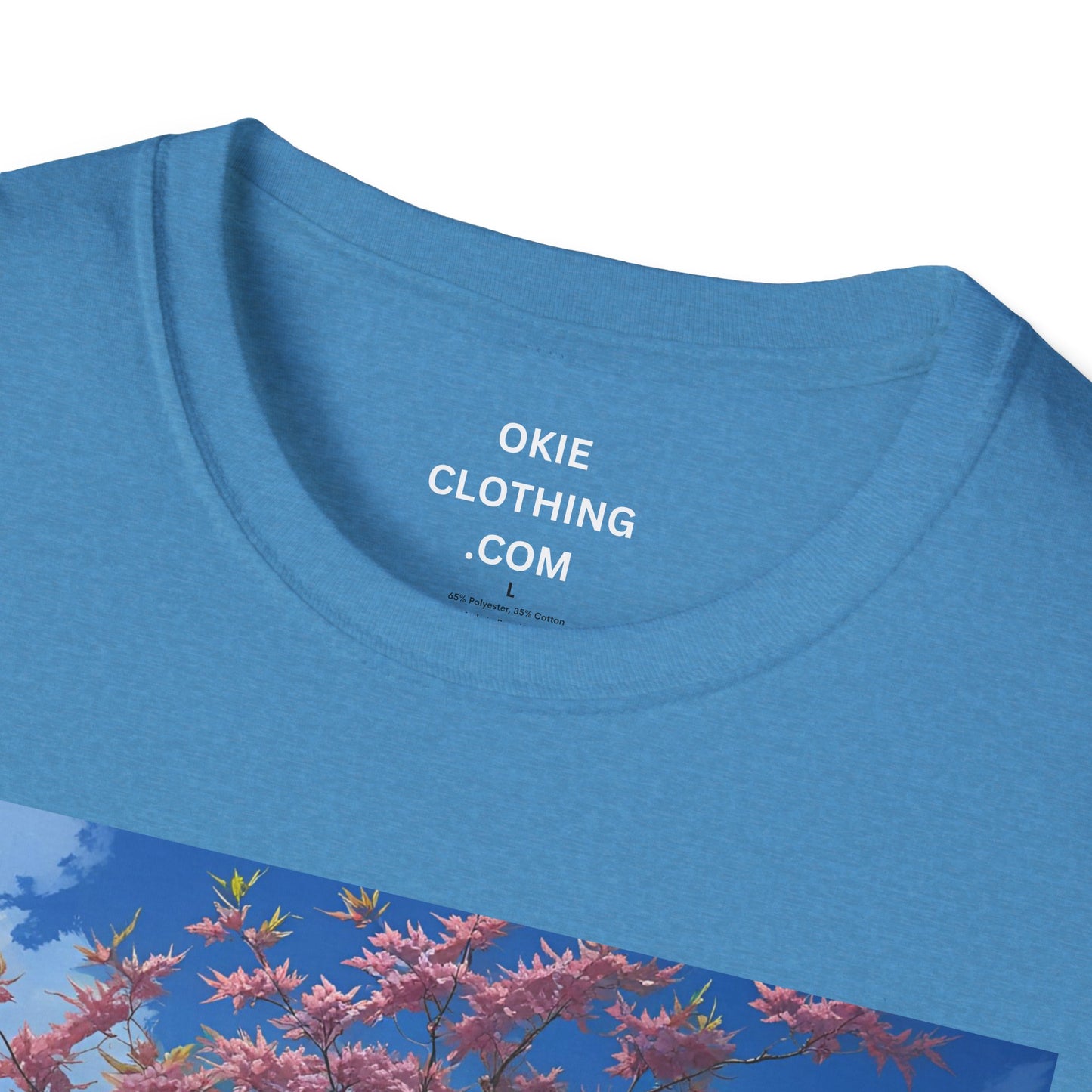 Redbud Tree Unisex T-Shirt - 100% ring-spun US cotton XS - 5XL