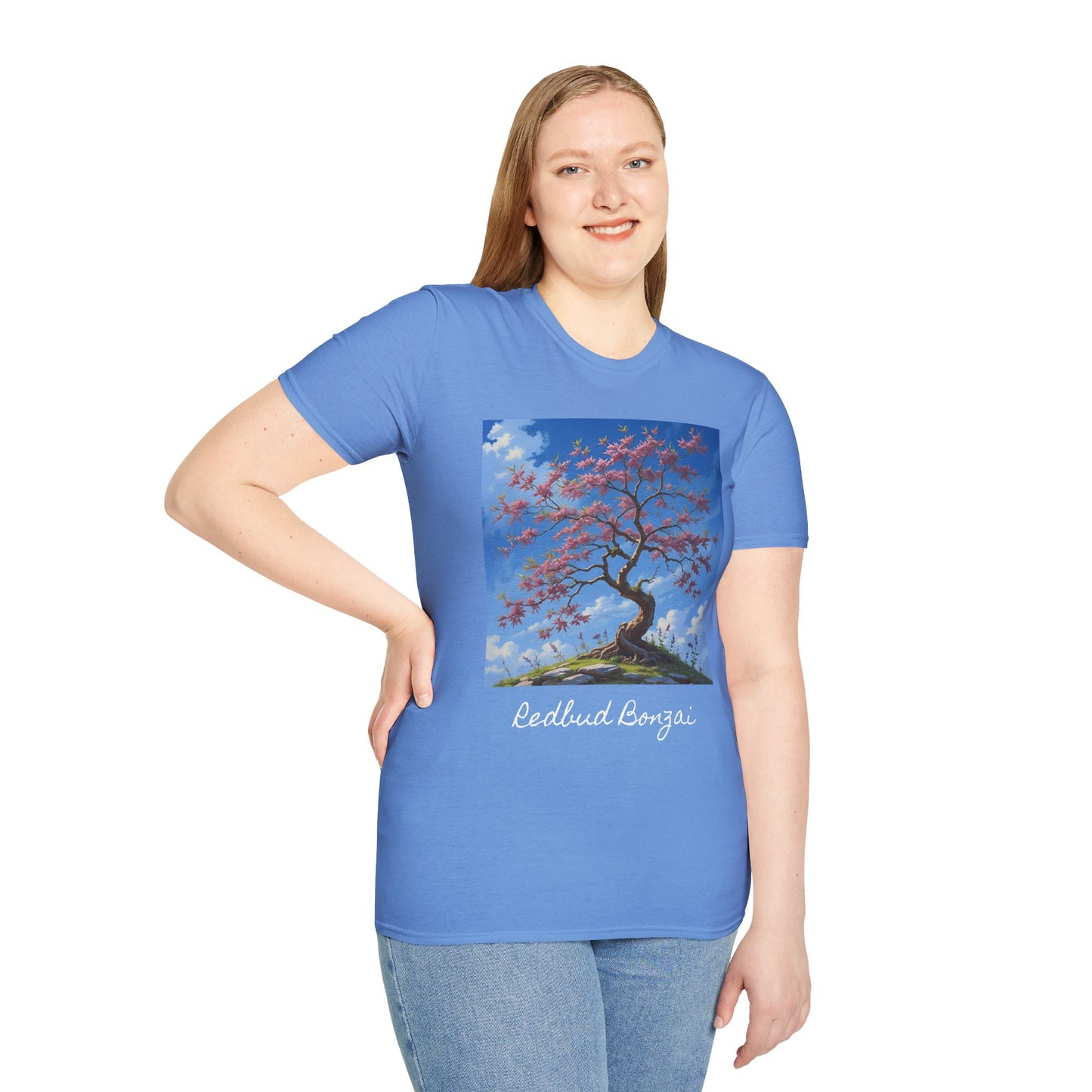 Tranquil Tree T-Shirt, Nature Lover Tee, Gift for Gardeners, Botanical Art Shirt, Relaxed Fit Summer Apparel