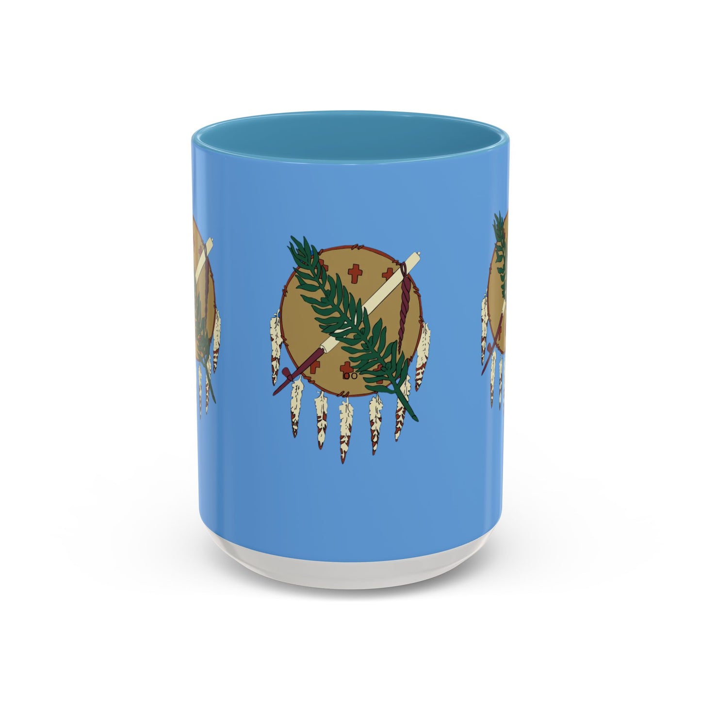 Mug Oklahoma Flag Osage Shield Design Coffee Mug