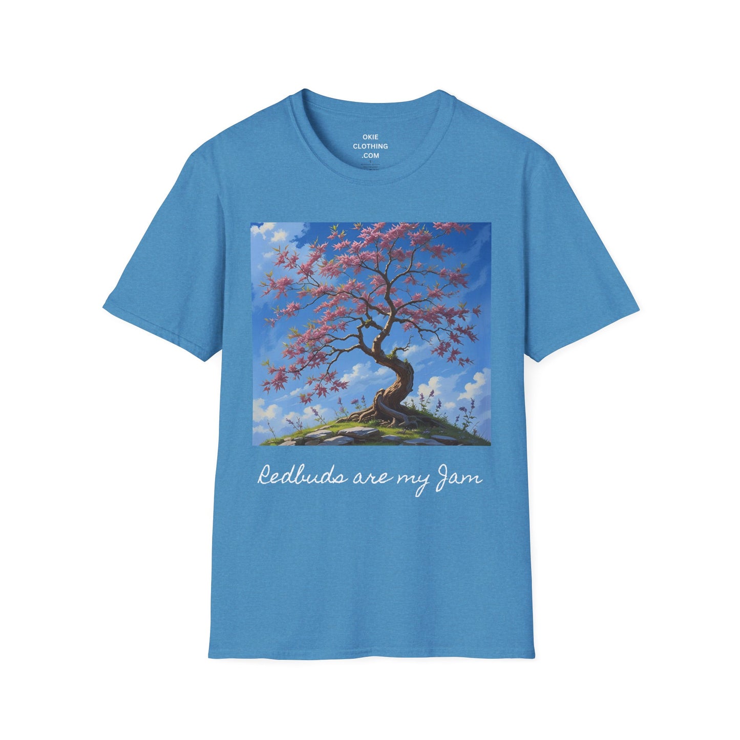 Redbud Tree Unisex T-Shirt - 100% ring-spun US cotton XS - 5XL