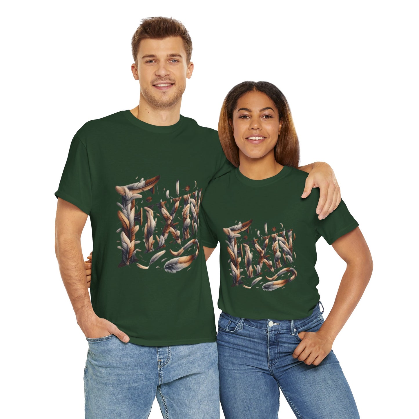 Fixin' Unisex Heavy Cotton Tee Made with 100% US Cotton. S - 5XL