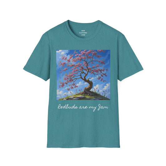 Redbud Tree Unisex T-Shirt - 100% ring-spun US cotton XS - 5XL