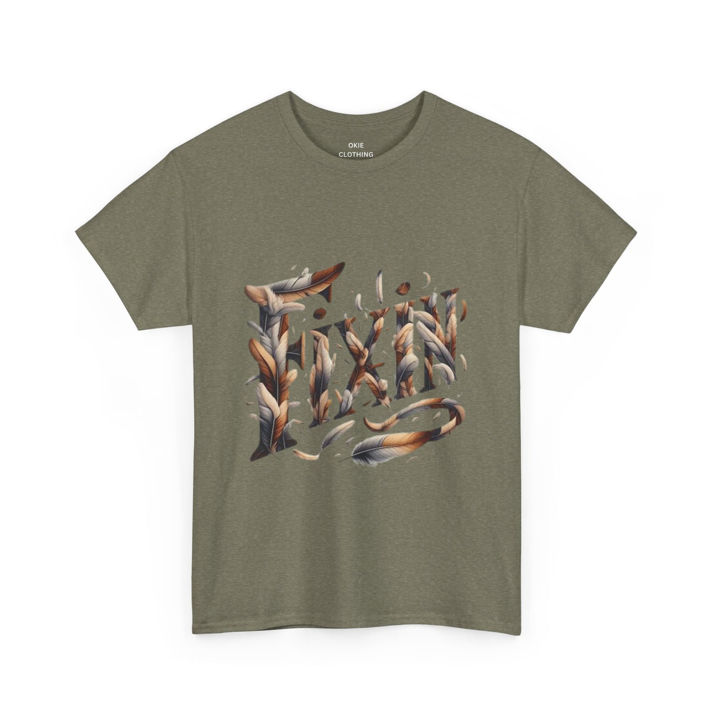 Fixin' Unisex Heavy Cotton Tee Made with 100% US Cotton. S - 5XL