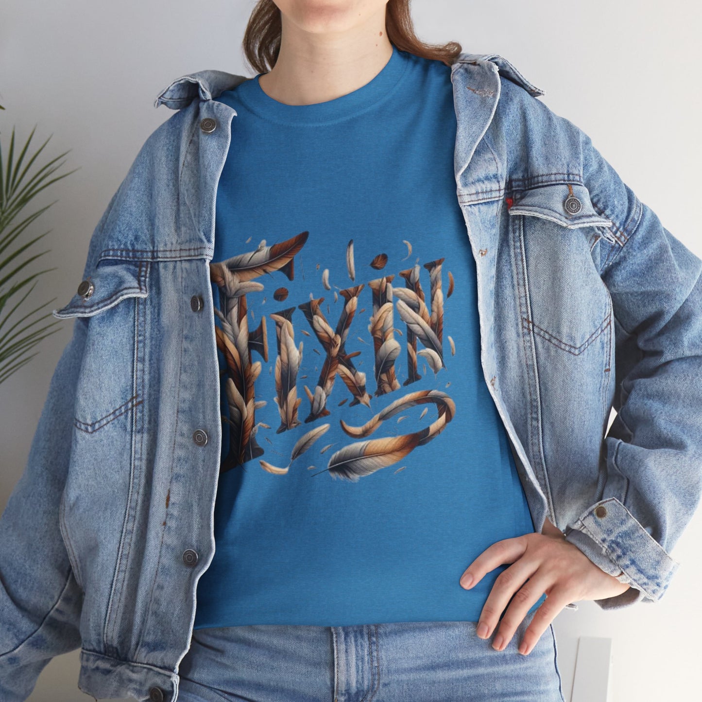 Fixin' Unisex Heavy Cotton Tee Made with 100% US Cotton. S - 5XL