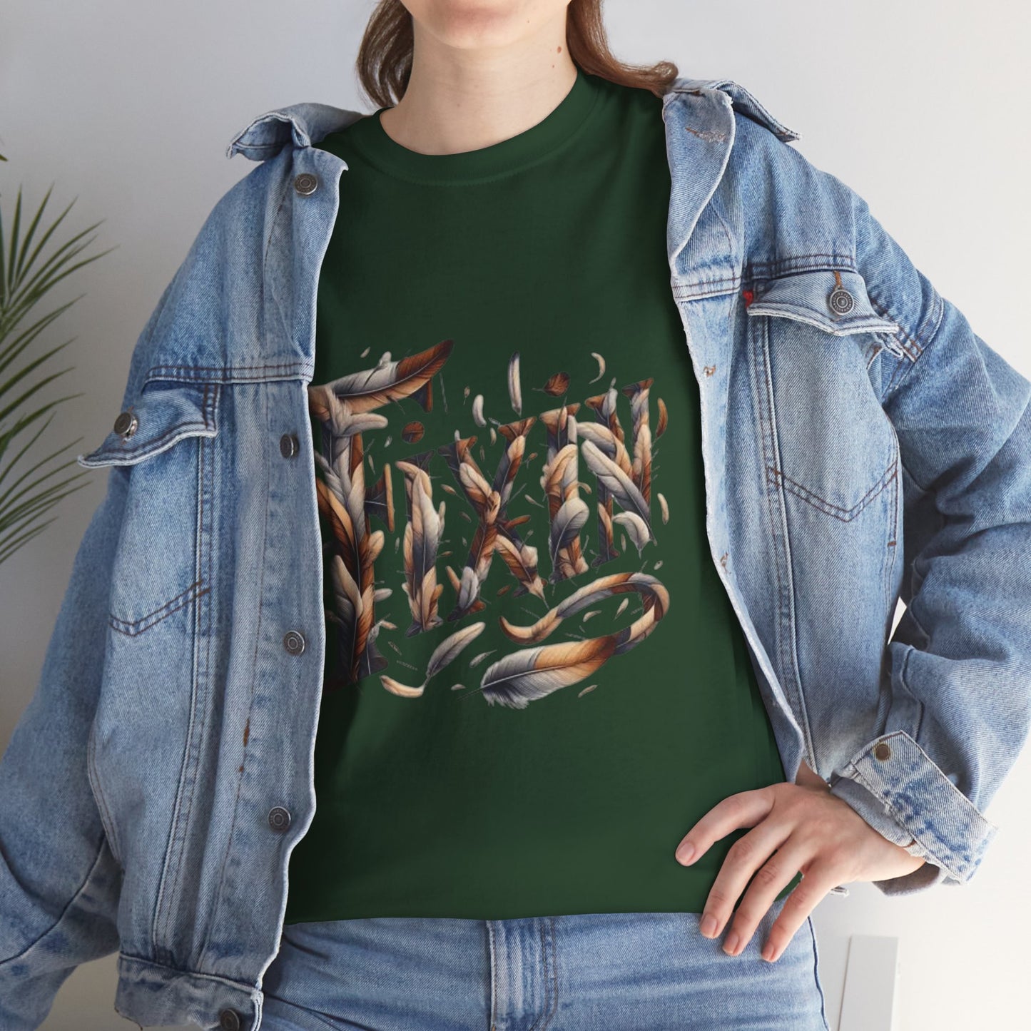 Fixin' Unisex Heavy Cotton Tee Made with 100% US Cotton. S - 5XL